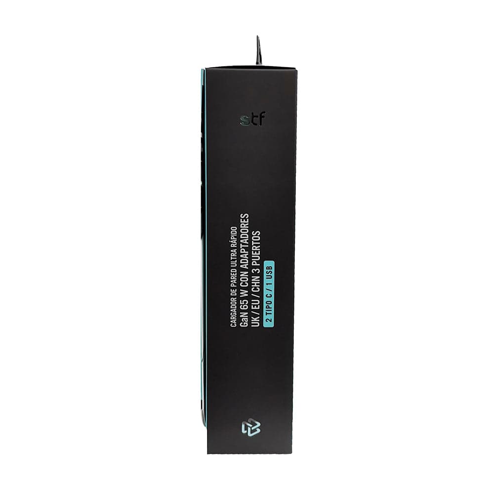Cargador Pared GaN 65W 3 Salidas + Adaptadores UK/EU/AU Carga Ultra Rápida — imagen 11