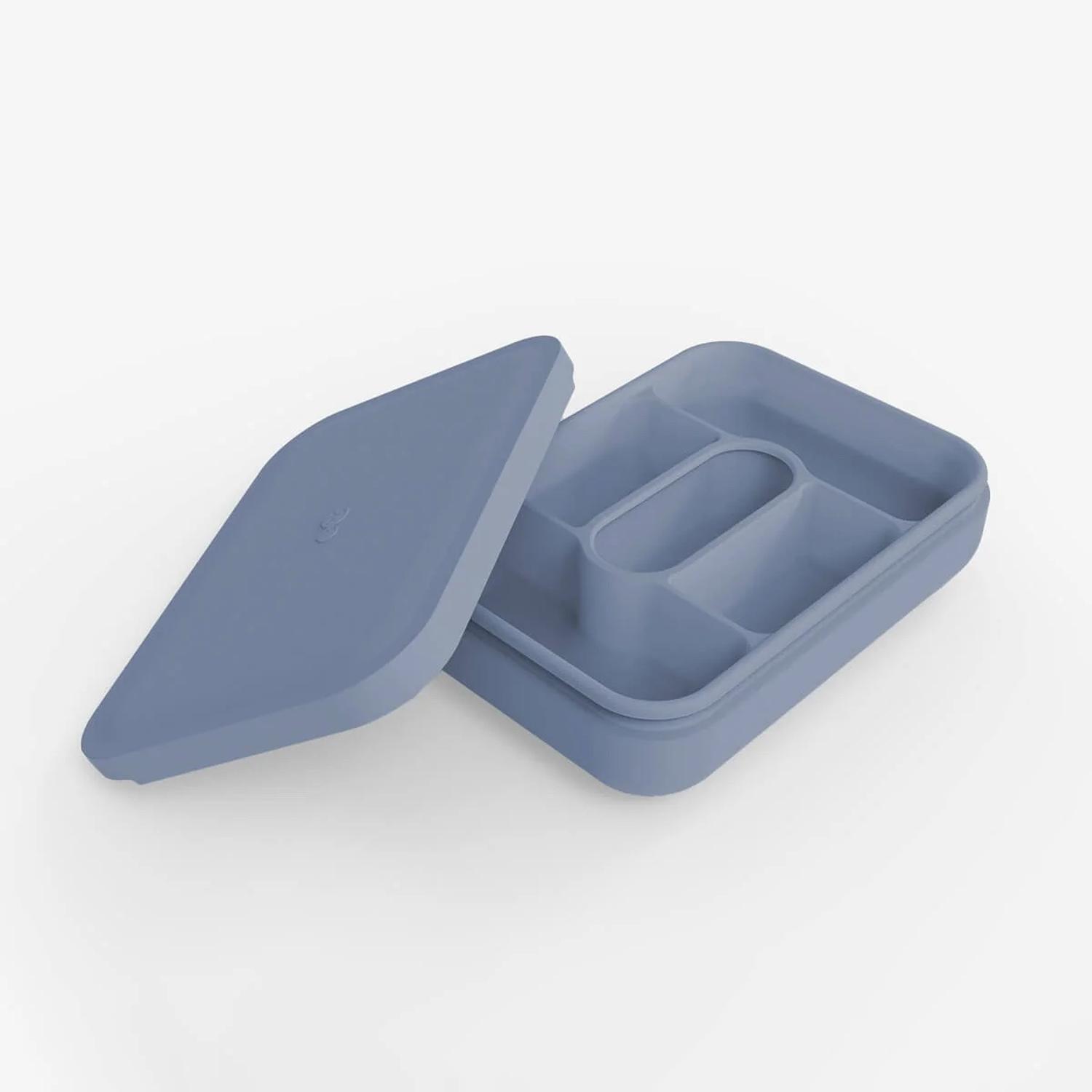 Lonchera EzPz Azul con Tapa de Silicón para Alimentos — imagen 2