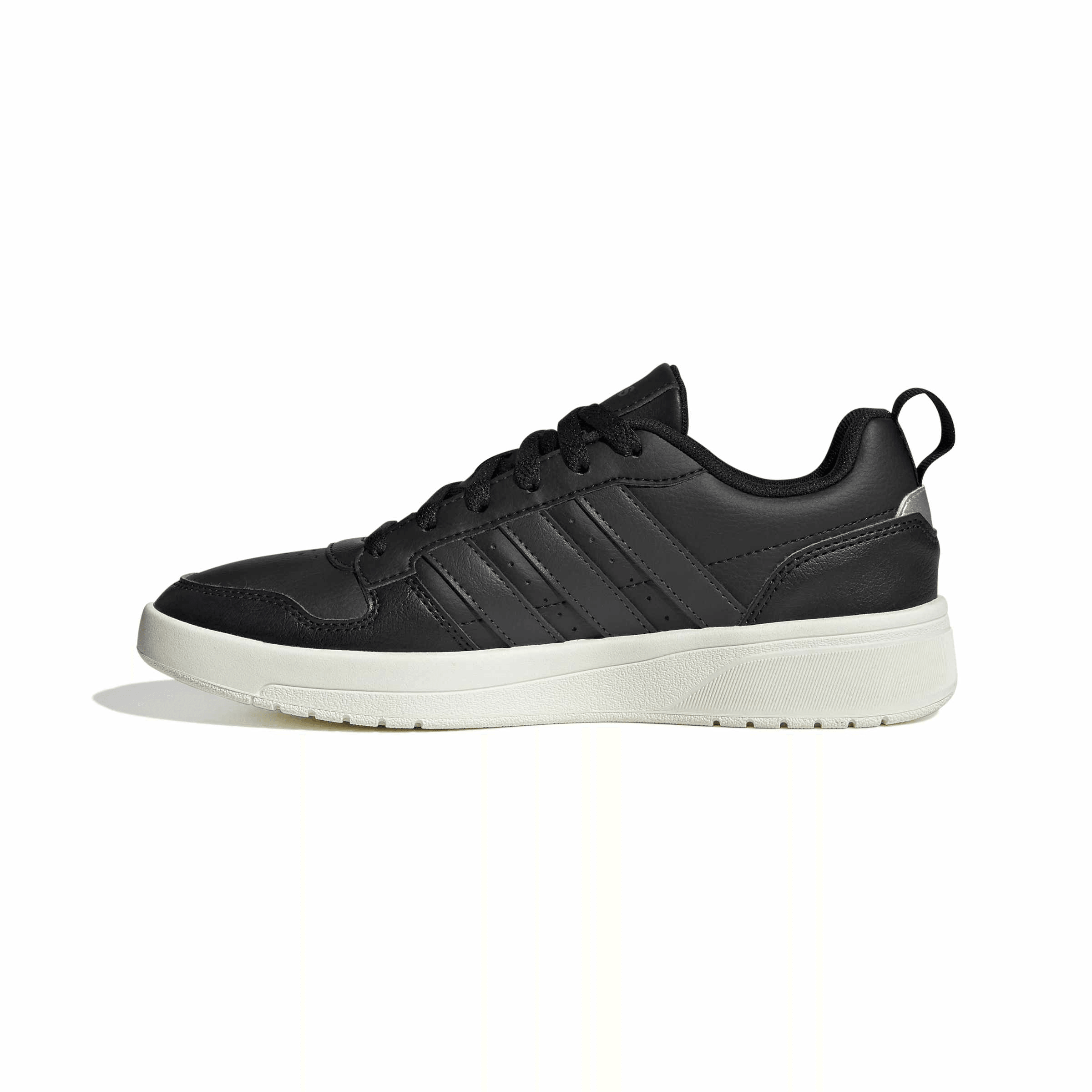 Tenis Adidas Courtwave Core Dama Casual Cintas Negro Mujer — imagen 12