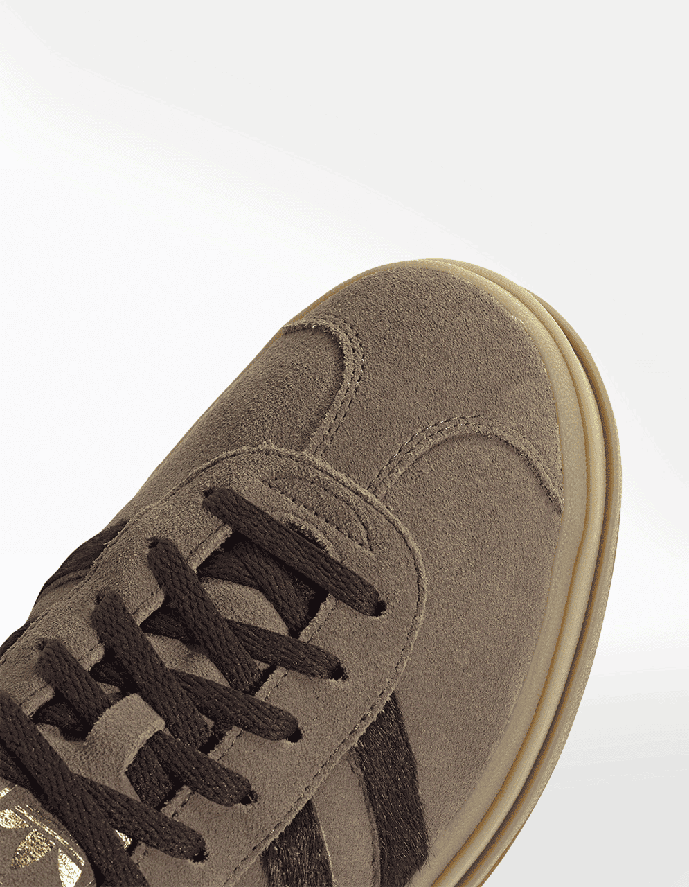 Tenis Adidas Gazelle Bold Negro - Mujer — imagen 4