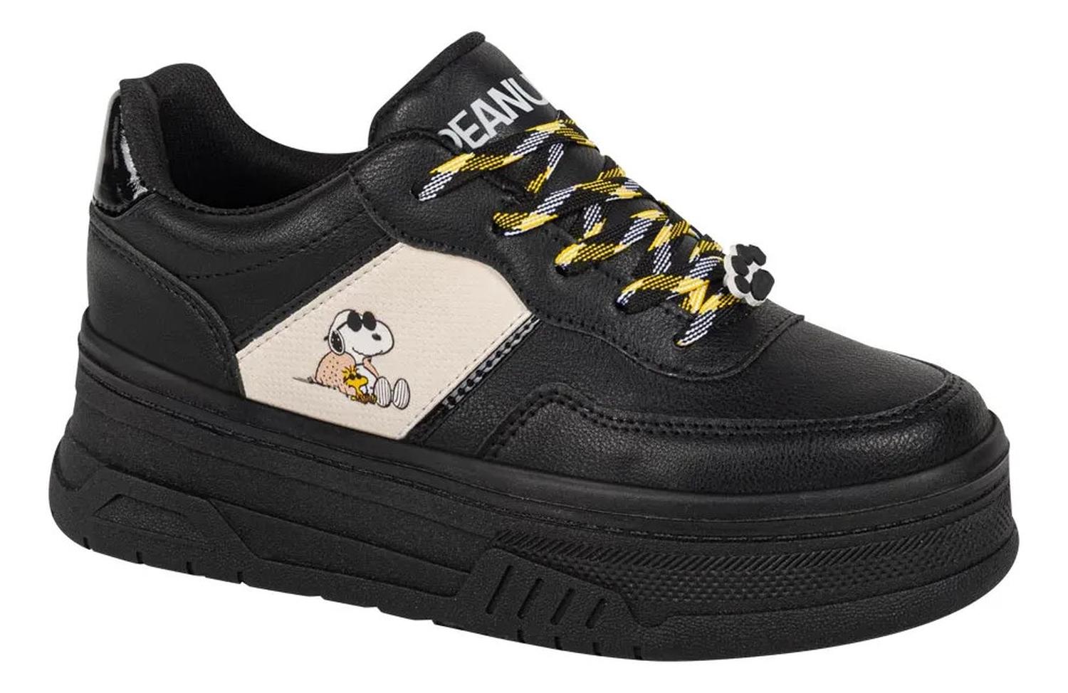Tenis Peanuts Dama Plataforma Snoopy Peanuts 1310716 — imagen 2