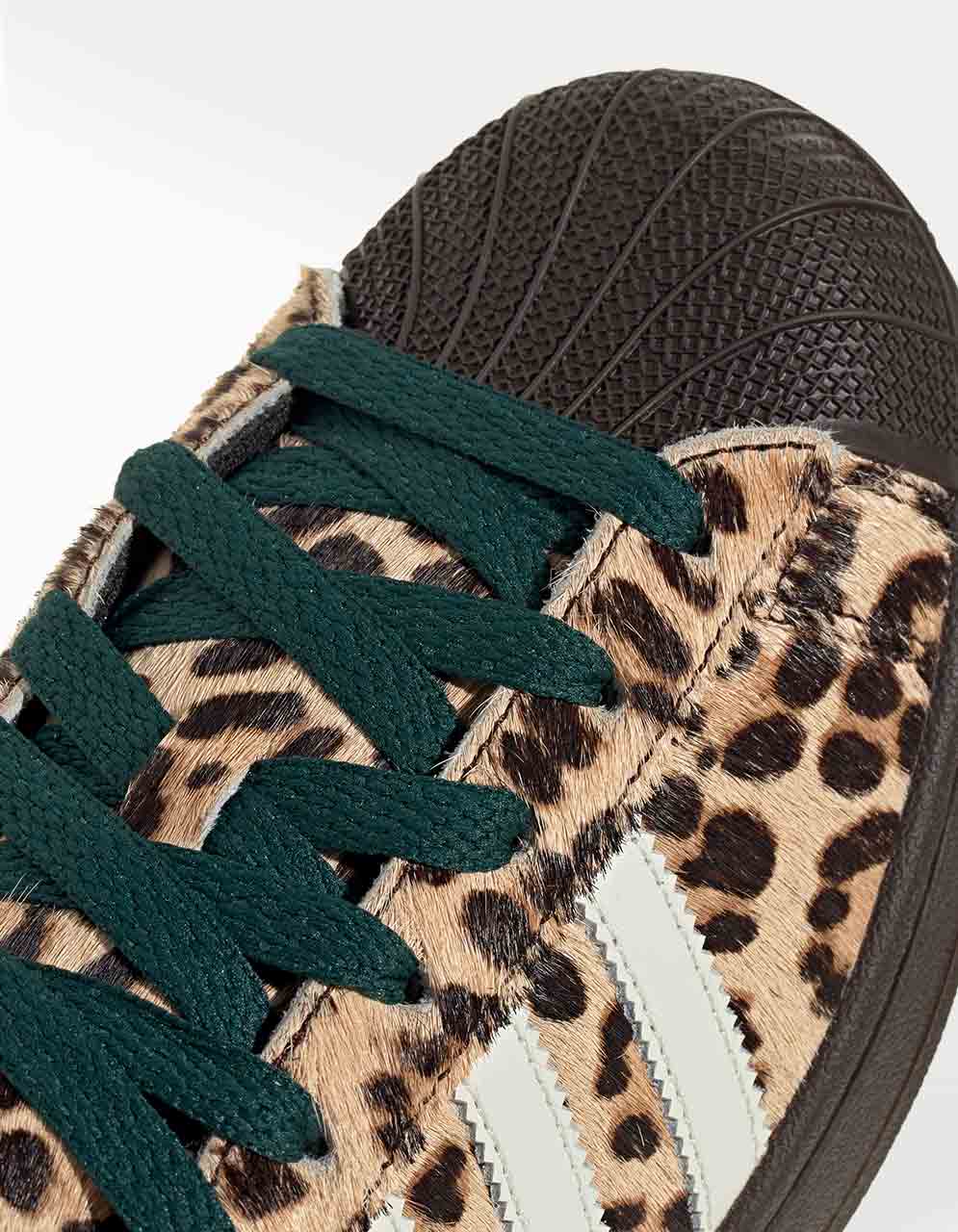 Tenis Adidas Superstar II Café - Mujer — imagen 4