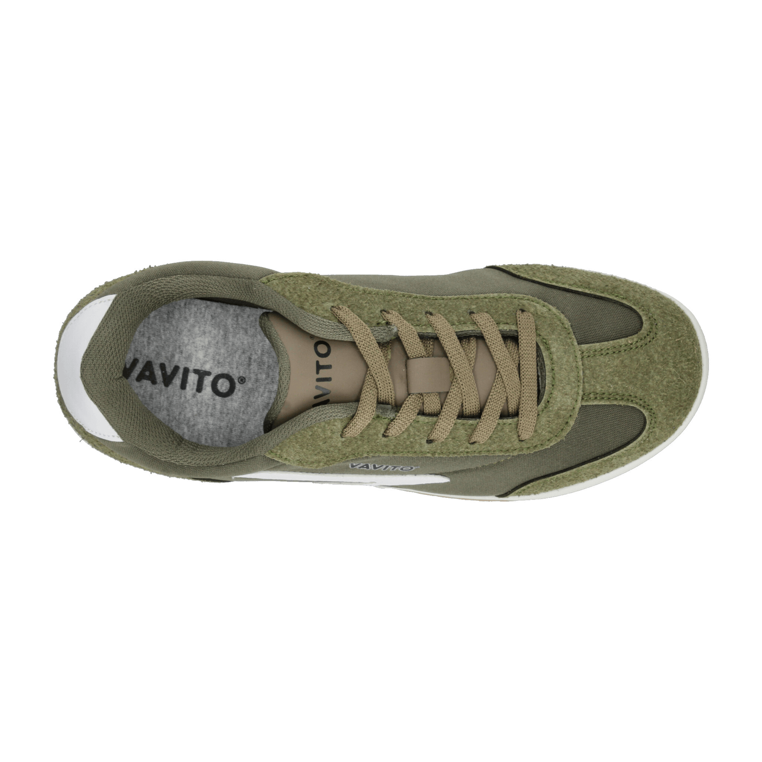 Tenis Vavito Hombre Casual Diario Cintas Ajustables Cómodo Verde Caballero — imagen 8