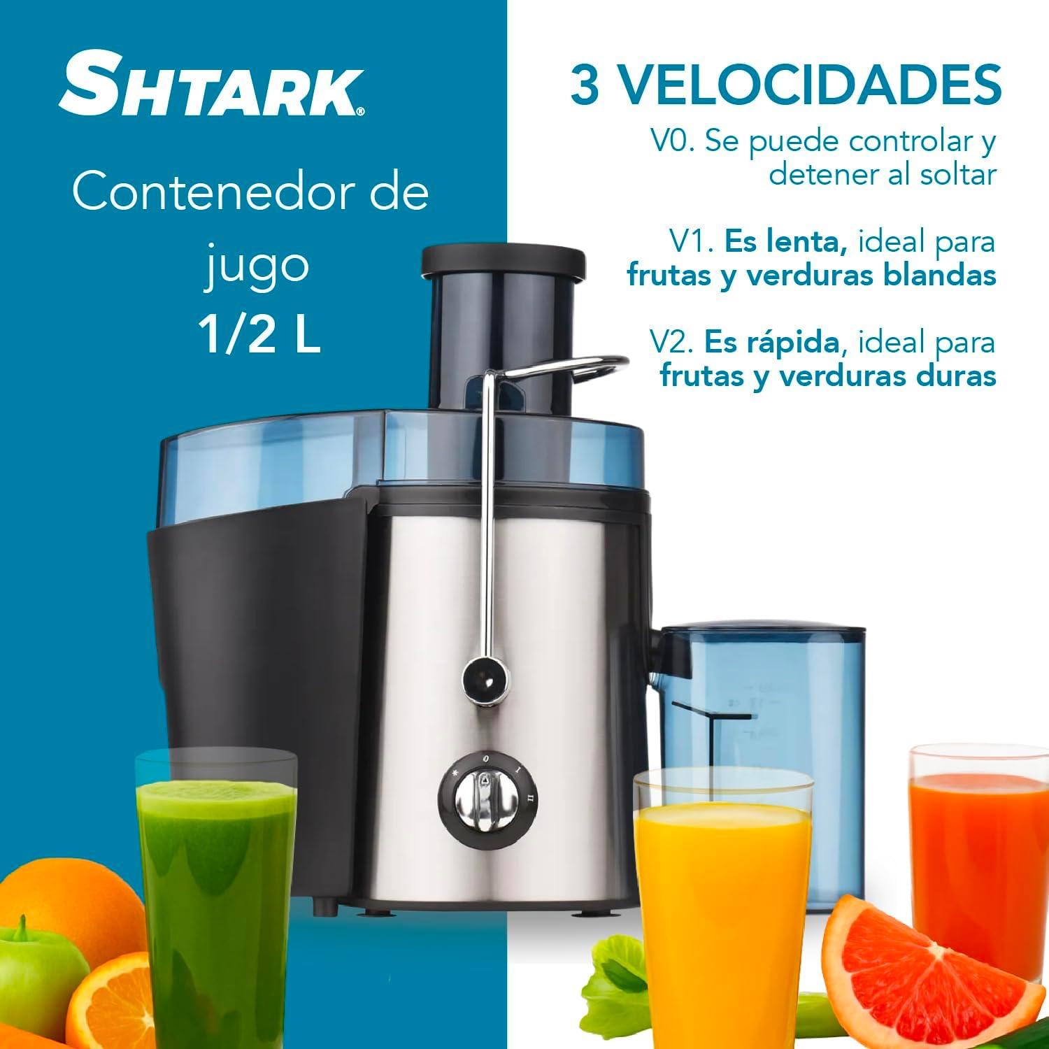 Extractor de Jugos Centrífugo Shtark SHTEJ500 1000 W Boca Ancha 65 mm 500 ml — imagen 6