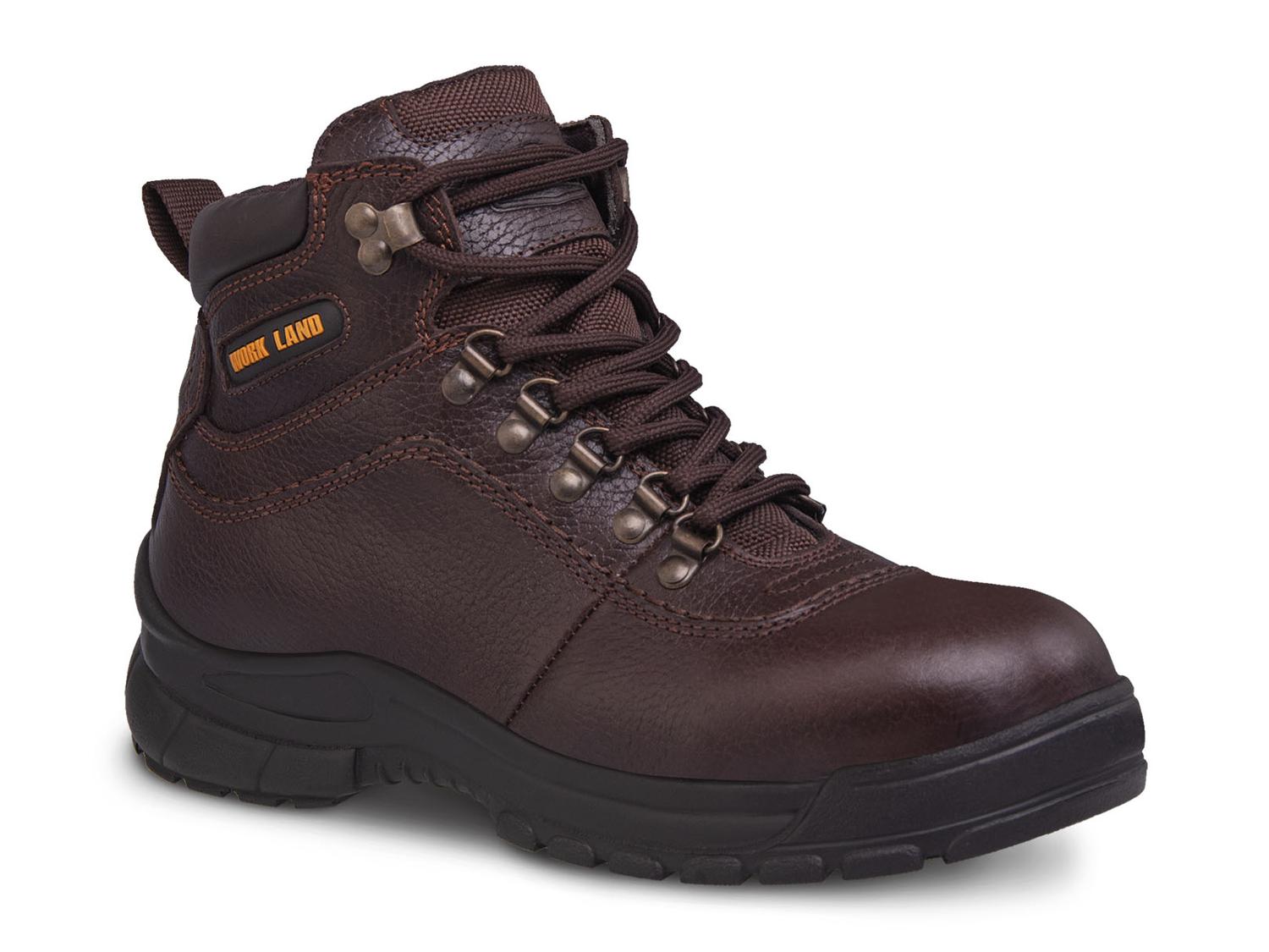 Bota trabajo hombre industrial seguridad WORKLAND 75603 Café — imagen 1