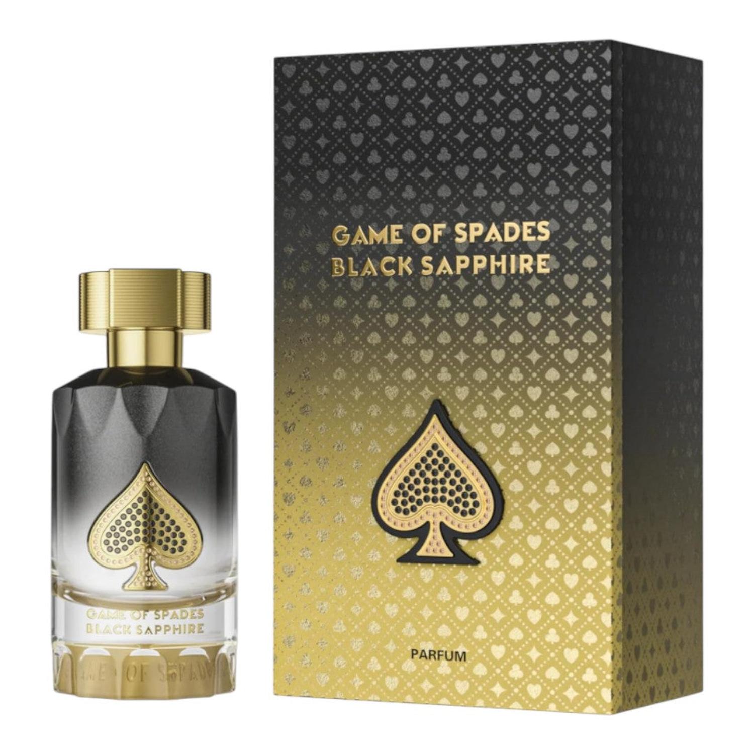 JO MILANO GAME OF SPADES BLACK SAPPHIRE PARFUM 100 ML — imagen 3