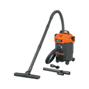 Aspiradora Truper ASP-03N 3 Gal Plástica Negra Sólidos