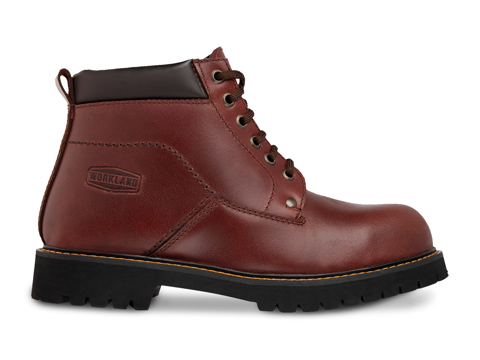 Bota trabajo Botín hombre industrial Workland 7039 Café — imagen 7