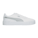 Tenis Puma Carina 3.0 Aqua Metallics Dama Casual Blanco Mujer