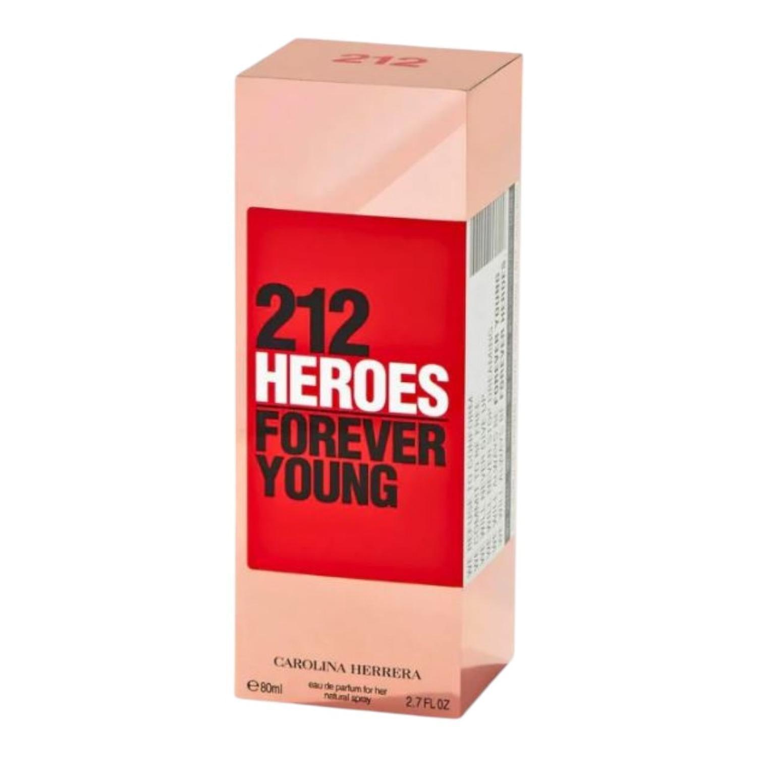 CAROLINA HERRERA 212 HEROES FOREVER YOUNG FOR HER EDP 80 ML — imagen 2