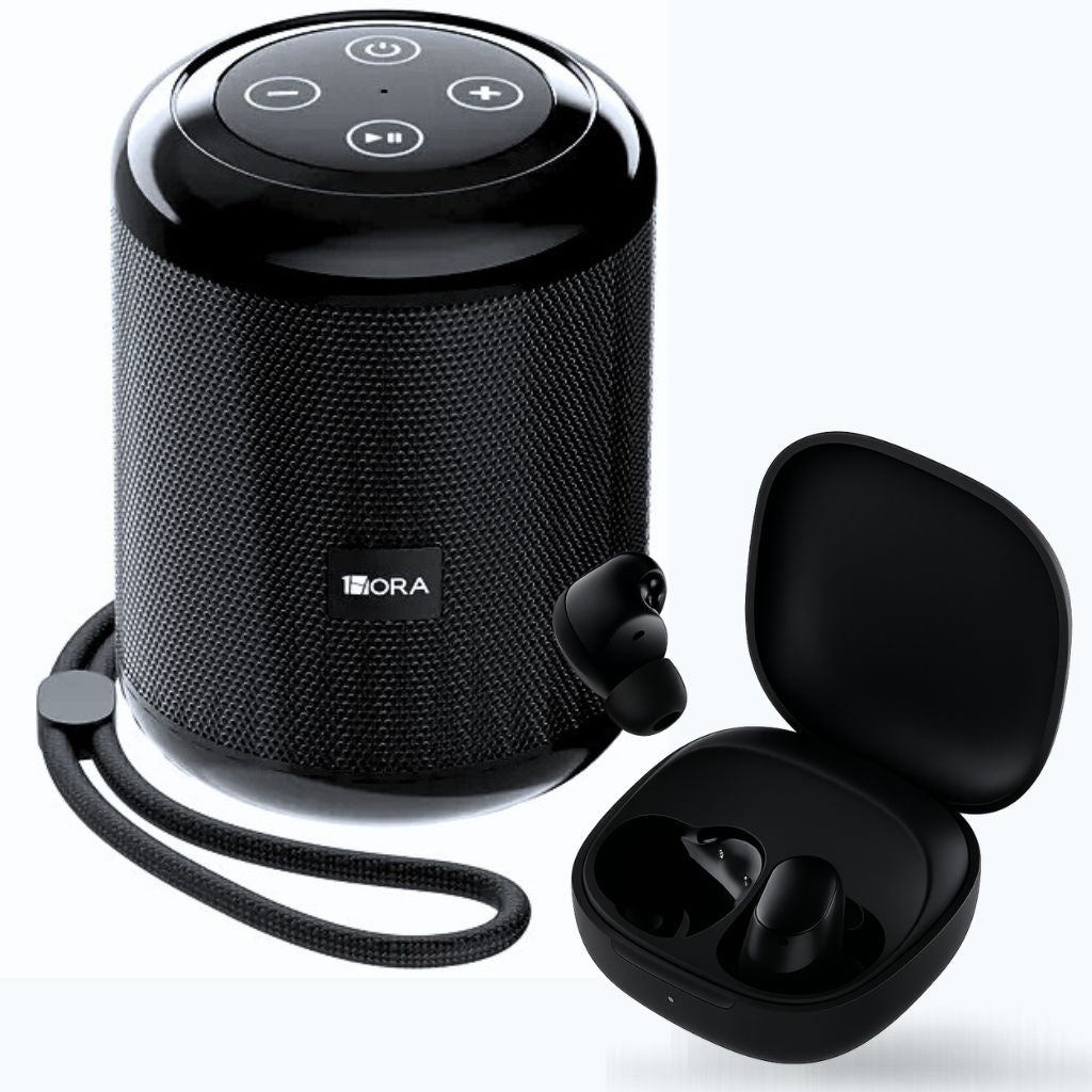 1HORA BOC062 Bocina Subwoofer y Audífonos Xiaomi Redmi Buds 6 Play — imagen 2