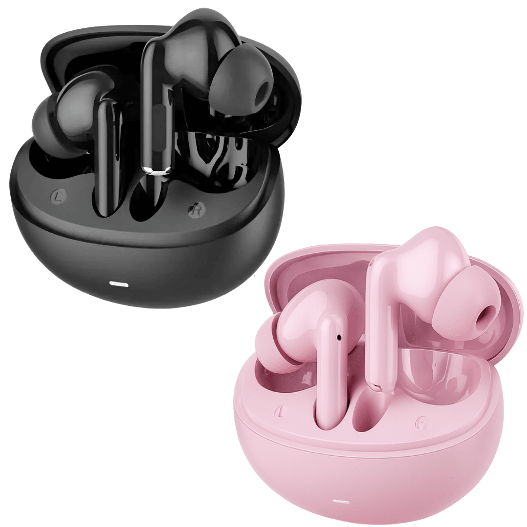 Combo Smartwatch Futurem FM13 + Audífonos g-tide L42 Bluetooth Ultra Compactos Rosa — imagen 12
