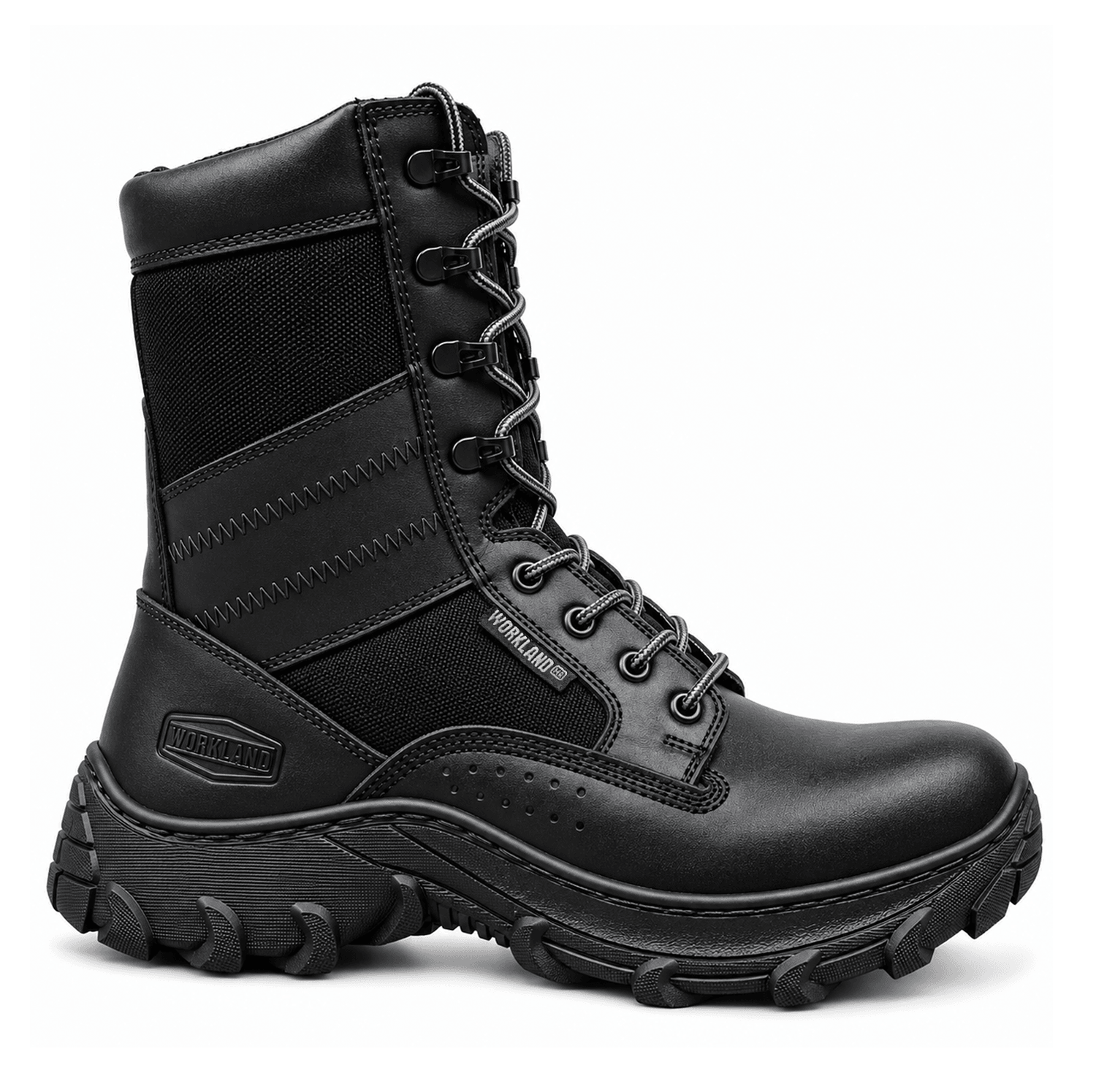 Bota Tactica Militar Workland Negro 76221 — imagen 2
