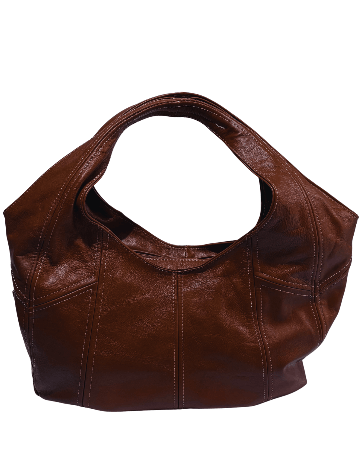 Bolsa Hobo de Piel Negra para Dama Grande JF76 Med — imagen 14