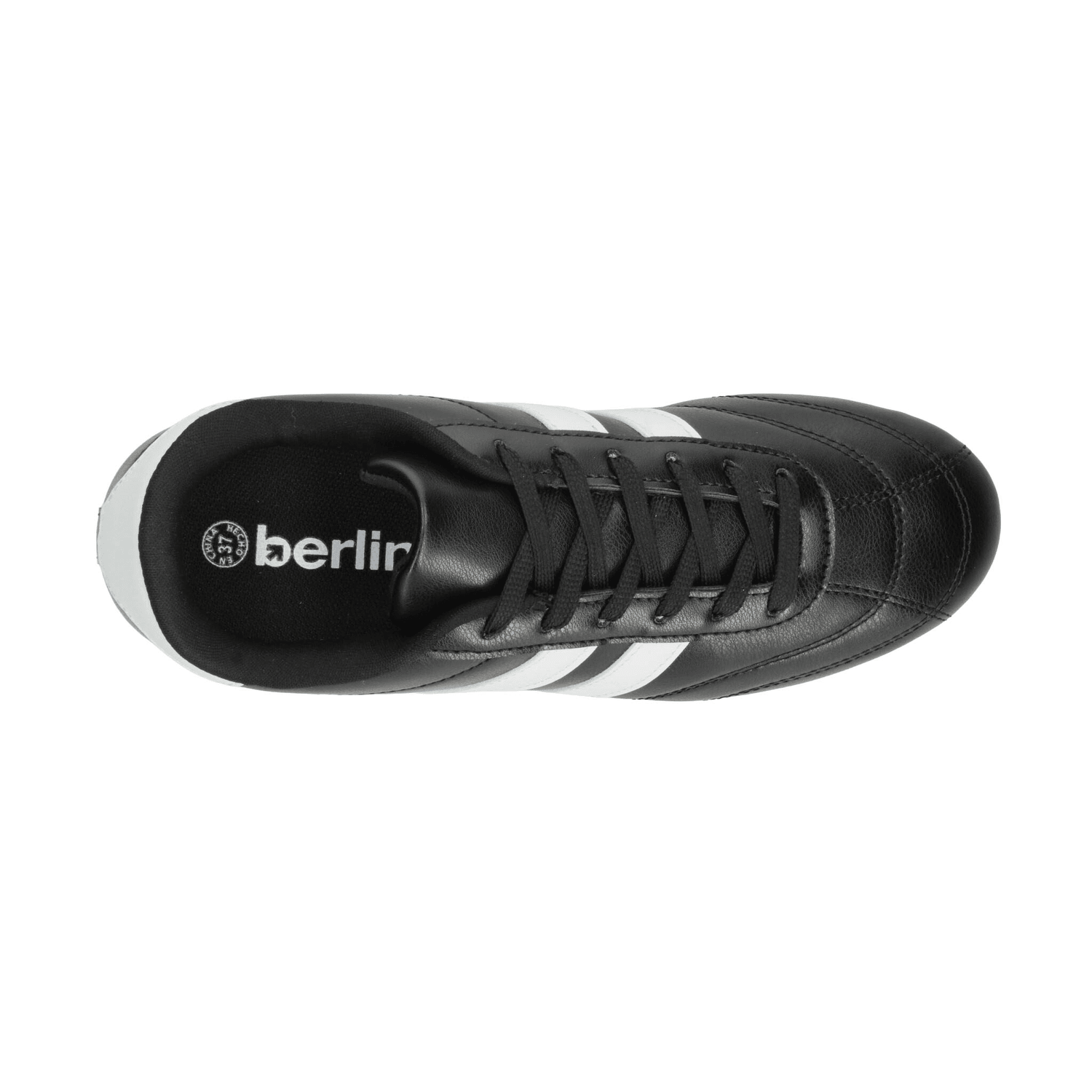Tenis Dama Berlin Negro Casual Mujer — imagen 9