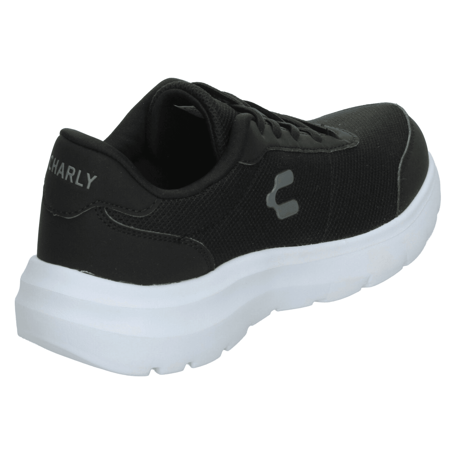 Tenis Charly Hombre Deportivo Negro Caballero — imagen 3