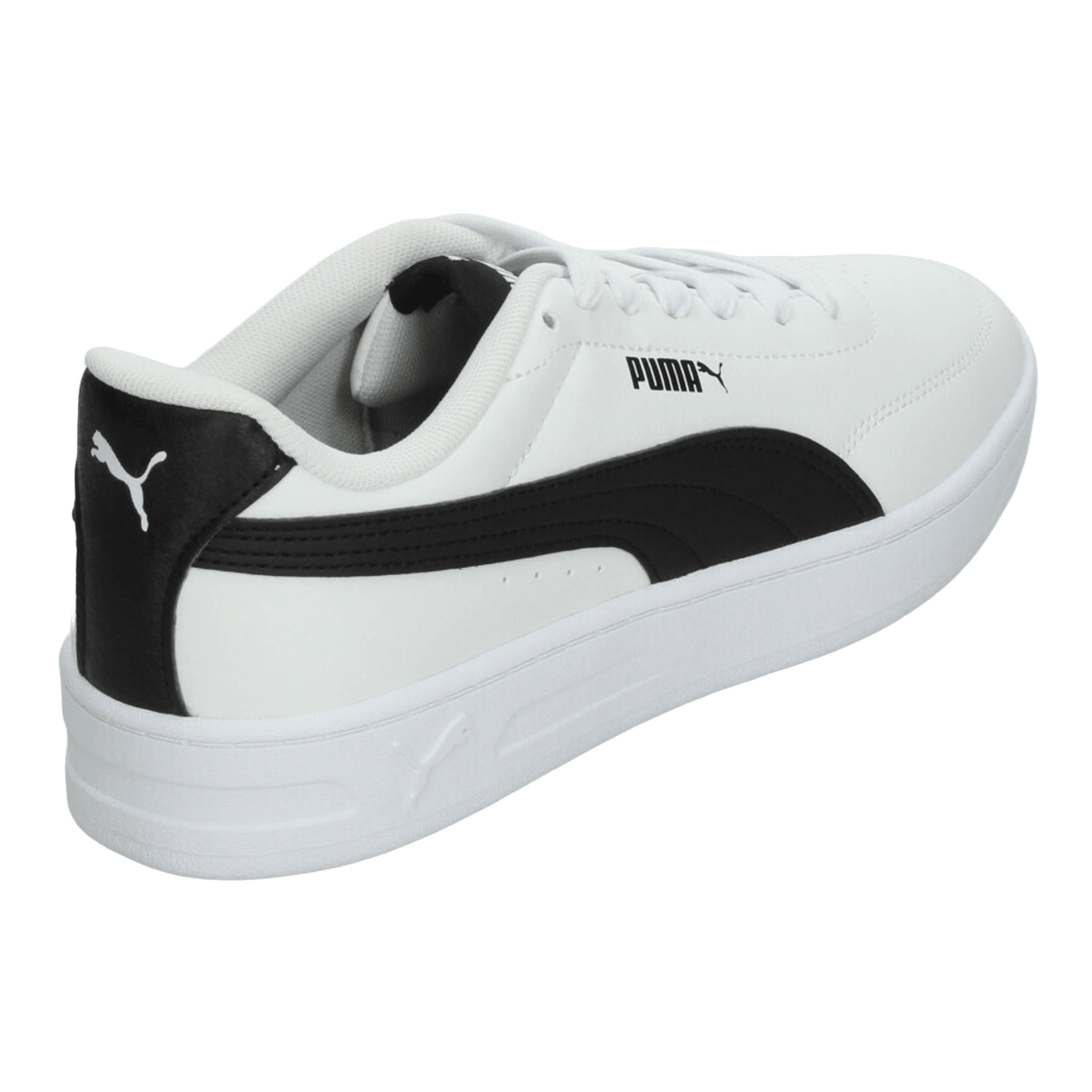 Tenis Puma Court Classic Clean Hombre Casual Negro Caballero — imagen 3