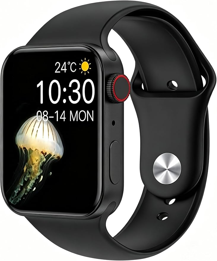 Smartwatch T500 Plus con Bluetooth, Pantalla de 1.54 Pulgadas, Monitor de Frecuencia Cardíaca, Llamadas BT — imagen 1