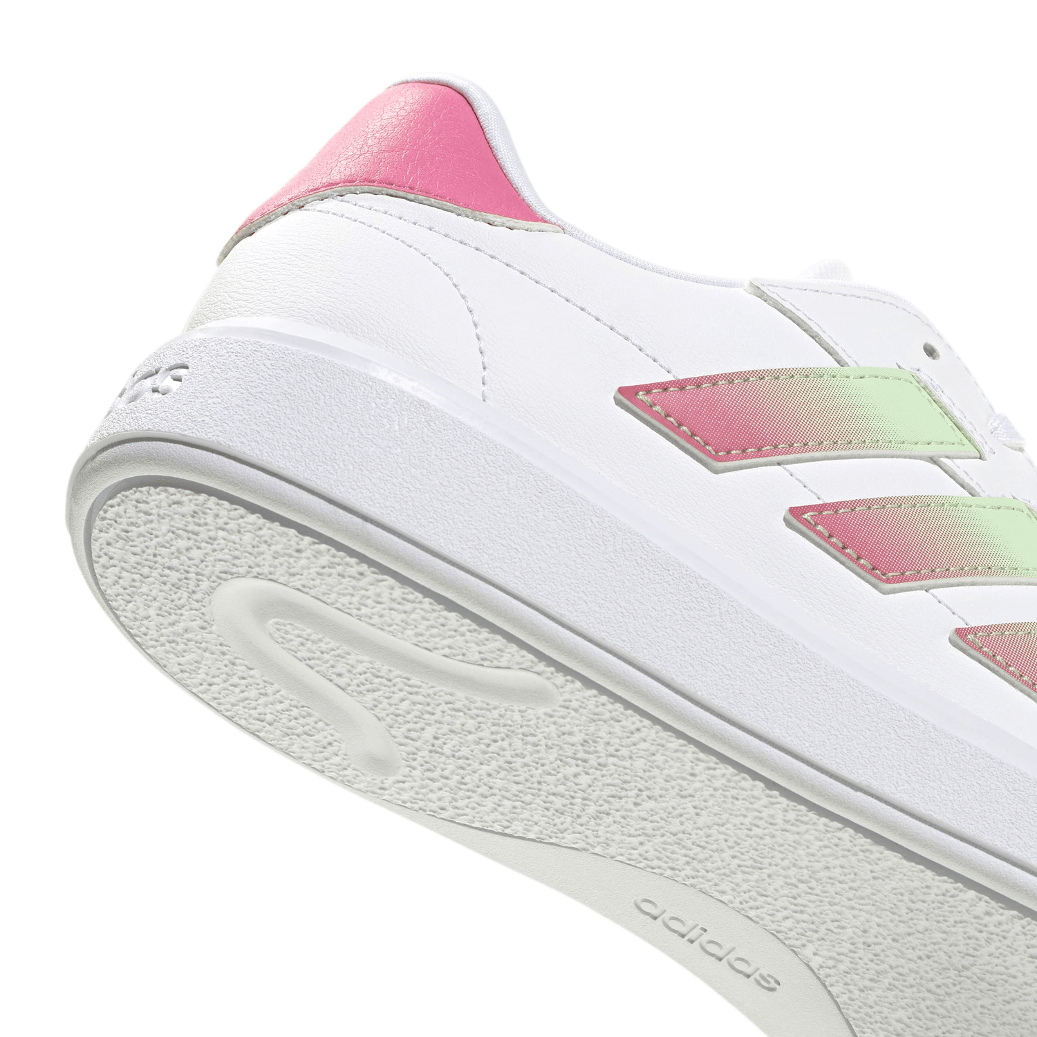 Tenis Adidas Courtblock Dama Casual Blanco Mujer — imagen 6