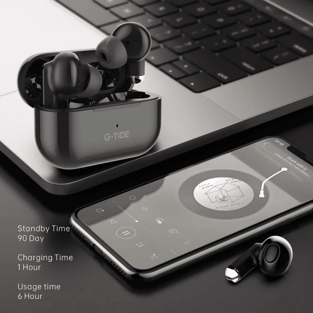 Audífonos Bluetooth G-TiDE L22, Sensor Táctil, A prueba de sudor y salpicaduras — imagen 7