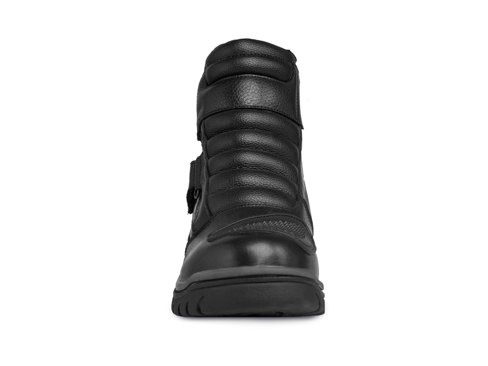 Botas hombre motociclista biker touring WKL 77423 Negro — imagen 8