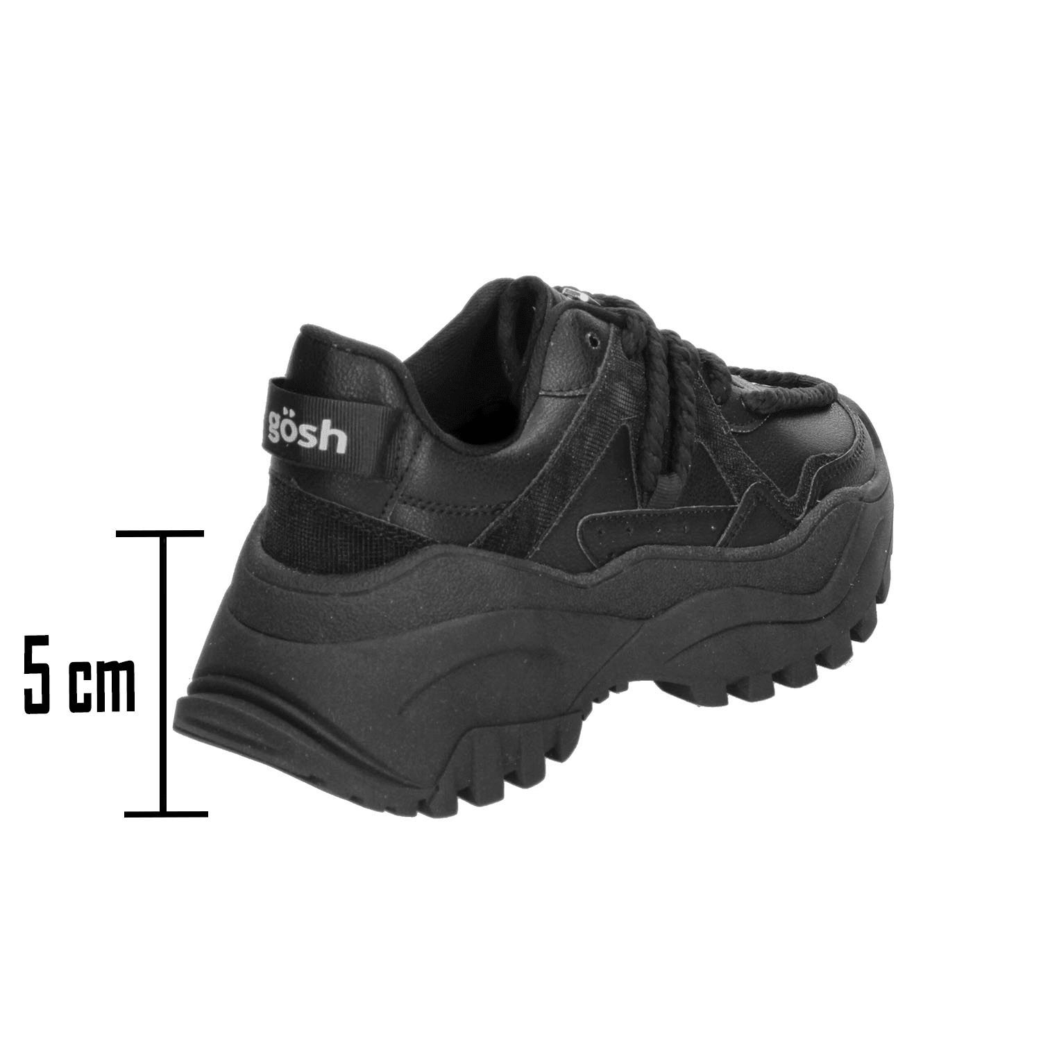 Tenis Gosh Dama Casual Negro Mujer — imagen 3