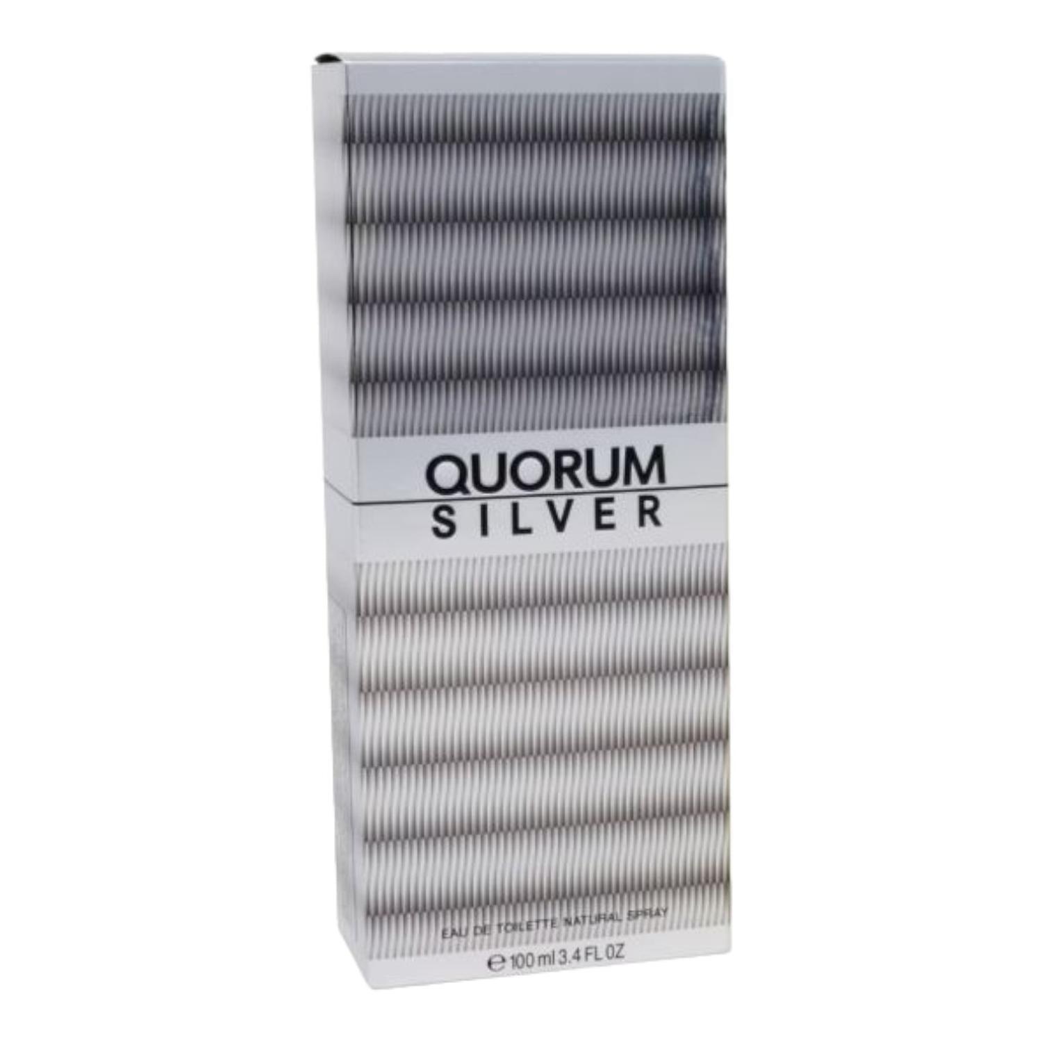ANTONIO PUIG QUORUM SILVER EDT 100 ML — imagen 2