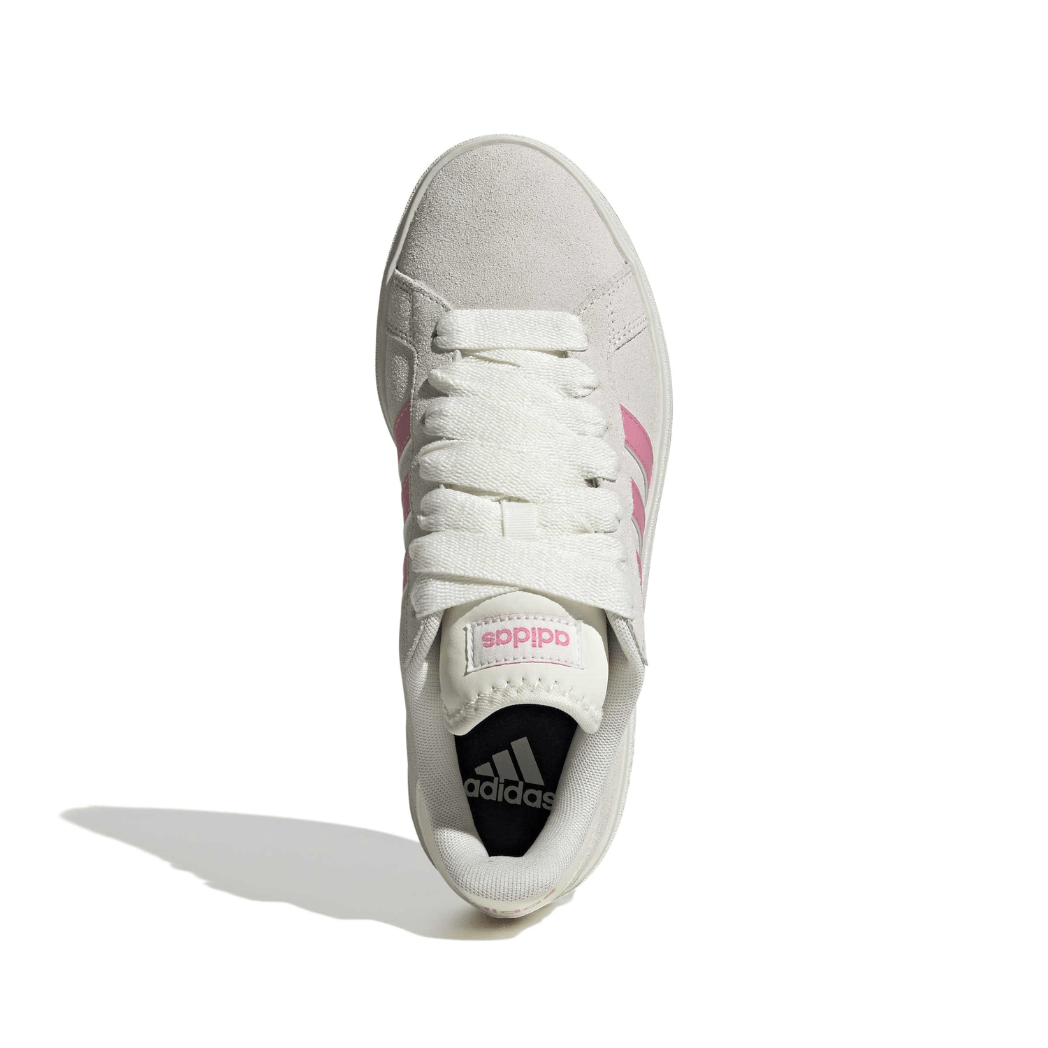 Tenis Adidas Grand Court Dama Casual Gris Mujer — imagen 7