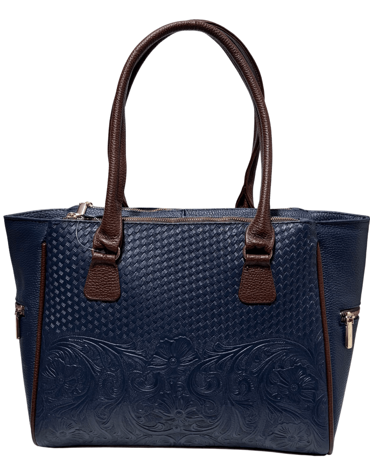 Bolsa Grande Dama Original De Piel Legitima Valentina — imagen 14