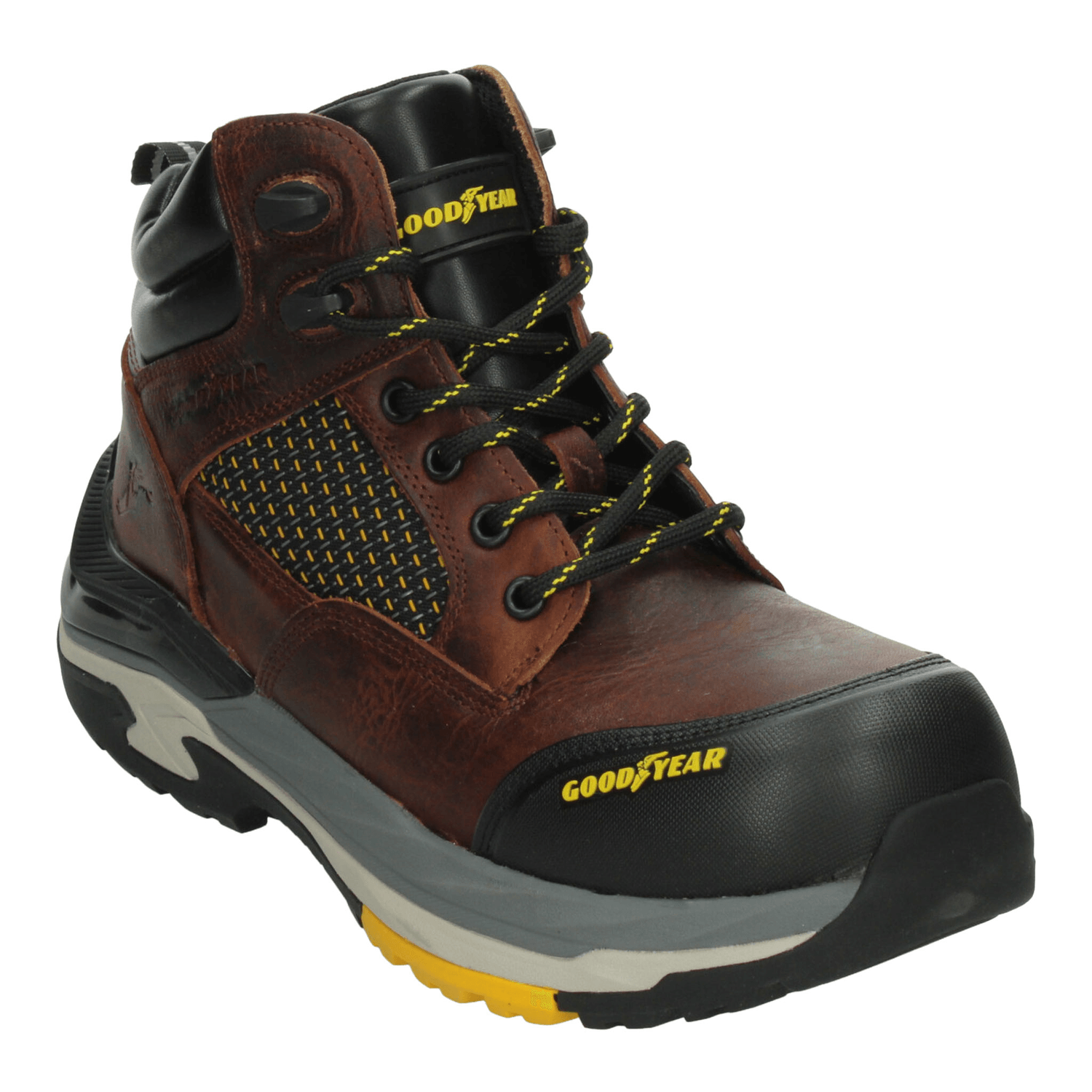 Bota Good Year Hombre Café Industrial Seguridad Casual Caballero — imagen 5