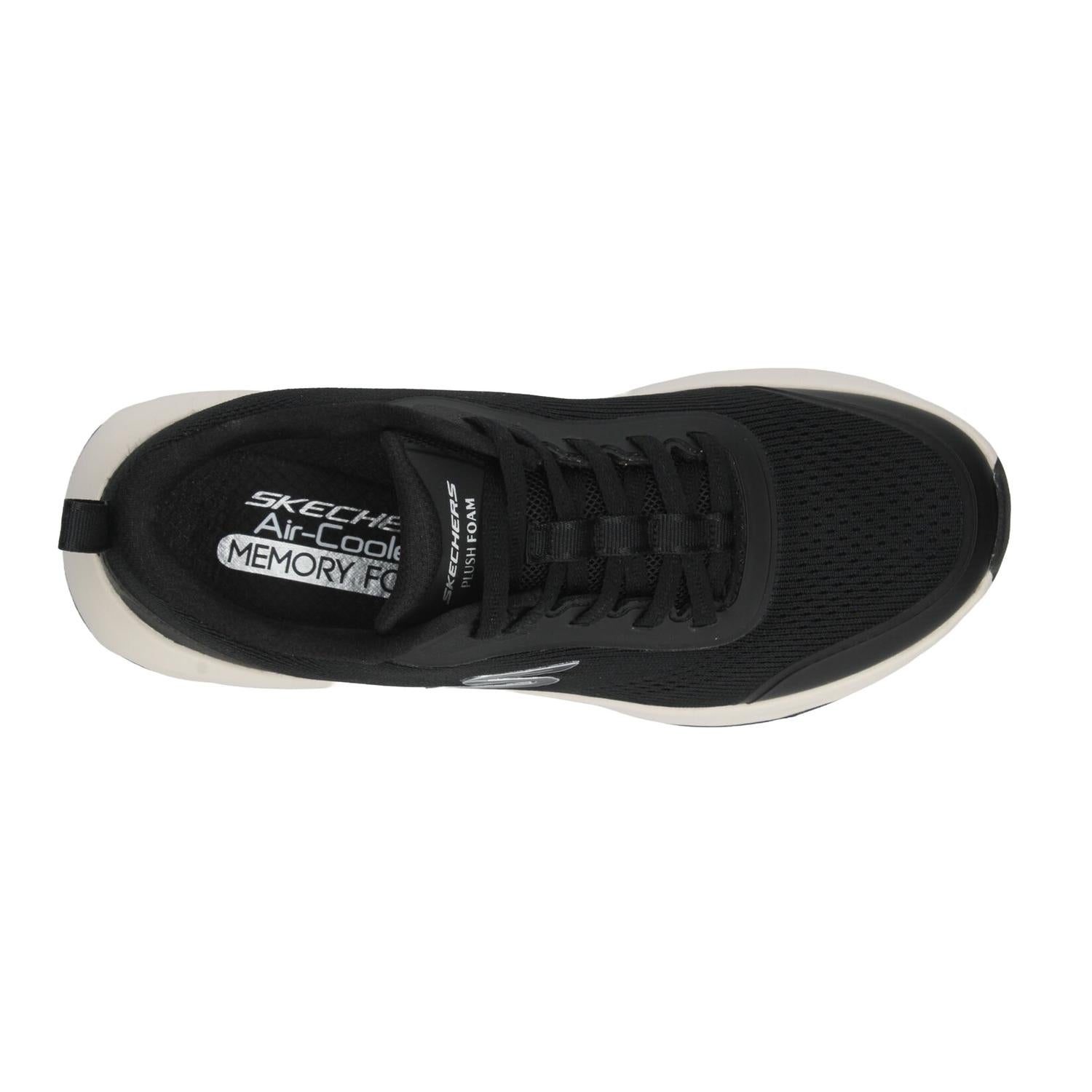 Tenis Skechers Plush Foam Dama Negro Deportivo Para Mujer — imagen 9