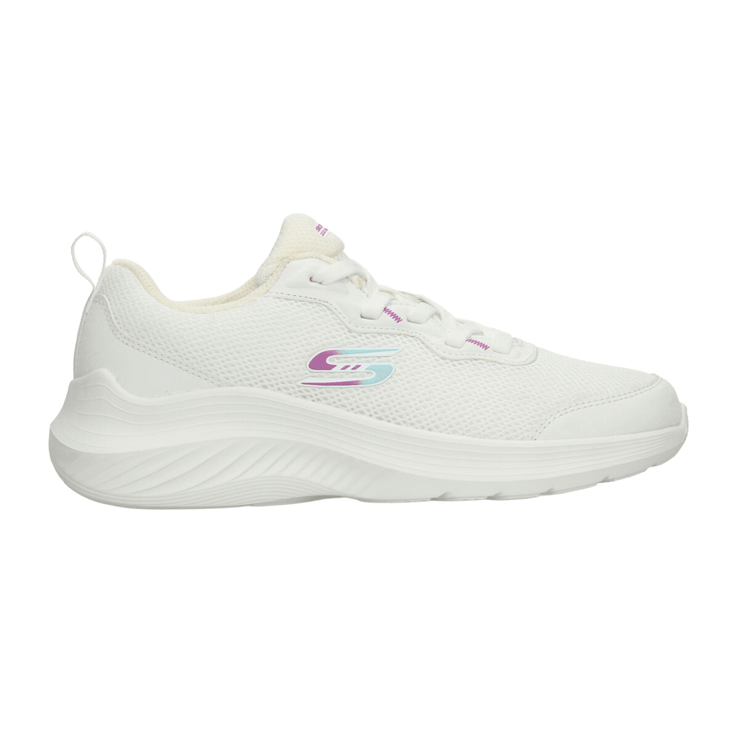 Tenis Dama Skechers Bobs Blanco Deportivo Mujer — imagen 2