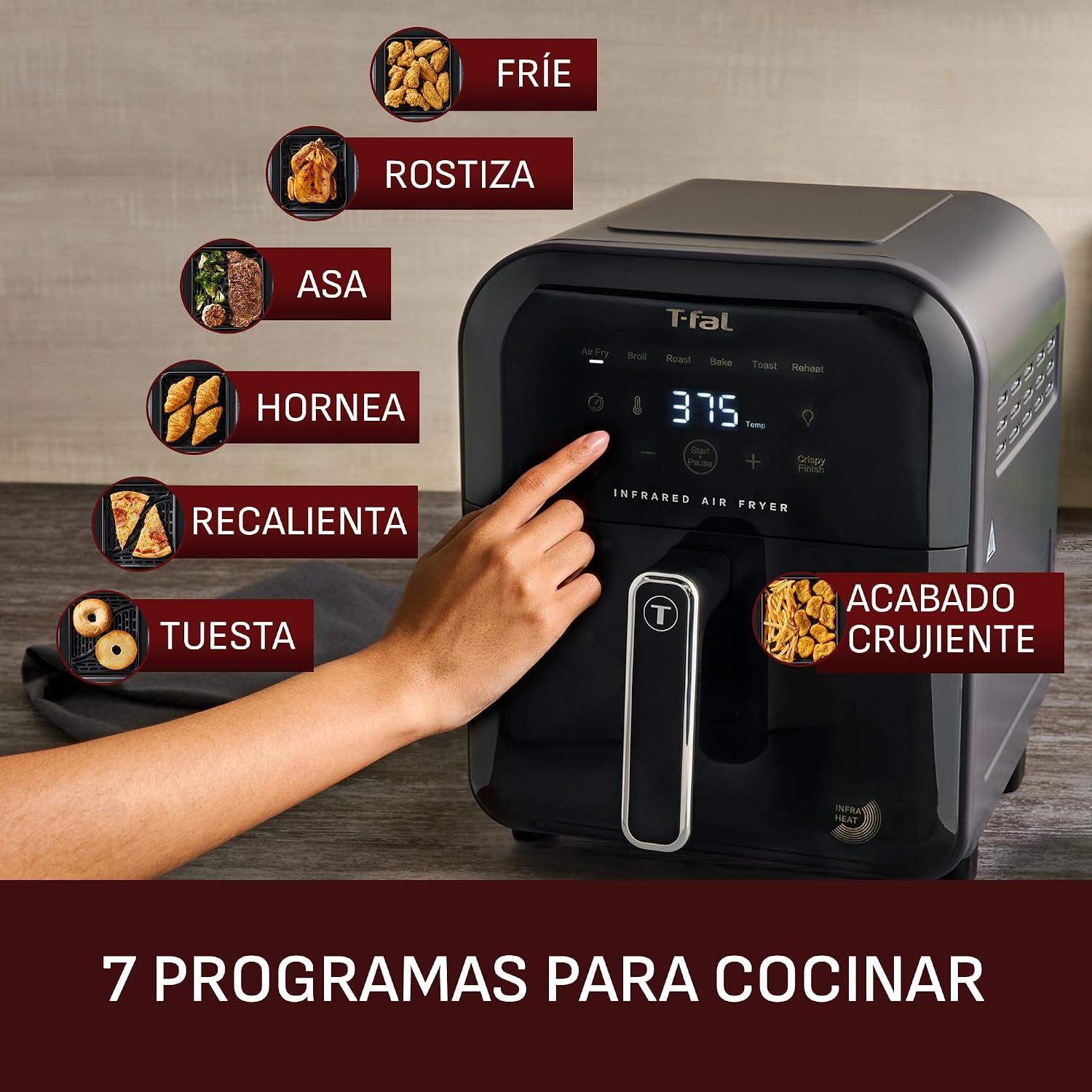 Freidora de Aire T-fal EY8158U0 5 L Digital 7 Programas — imagen 5