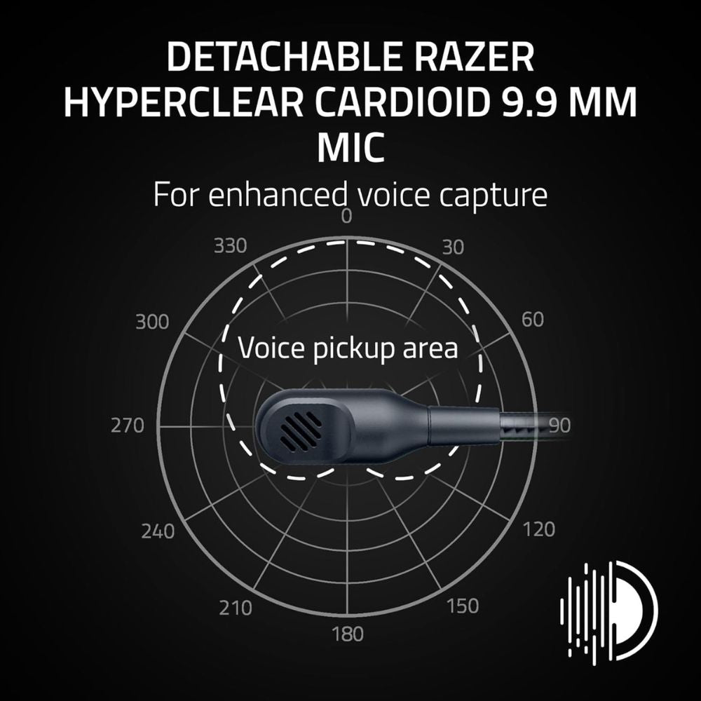 Audifonos Inalambricos Razer BlackShark V3 X HyperSpeed - Negro — imagen 8