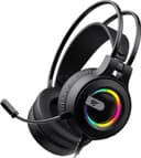 Audífonos Havit Gamenote H2040D Gaming Luz Exterior Negro