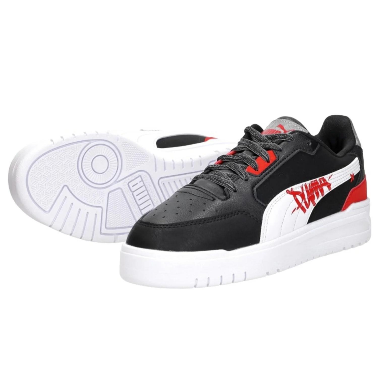 Tenis Puma Shuffle Lo Mid 90S JR UNISEX 405034-01 — imagen 6