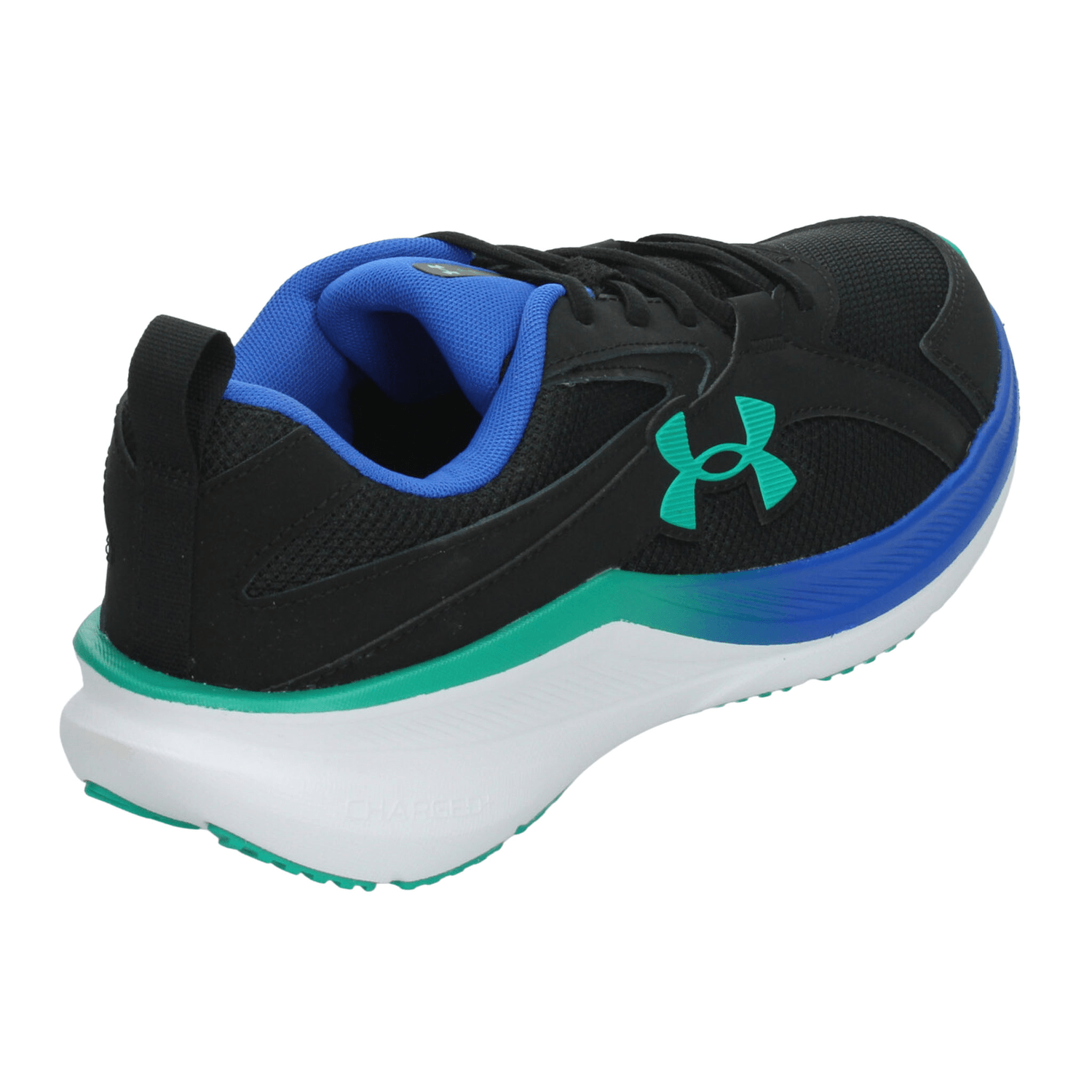 Tenis Under Armour Asser Hombre Running Caballero Negro — imagen 3
