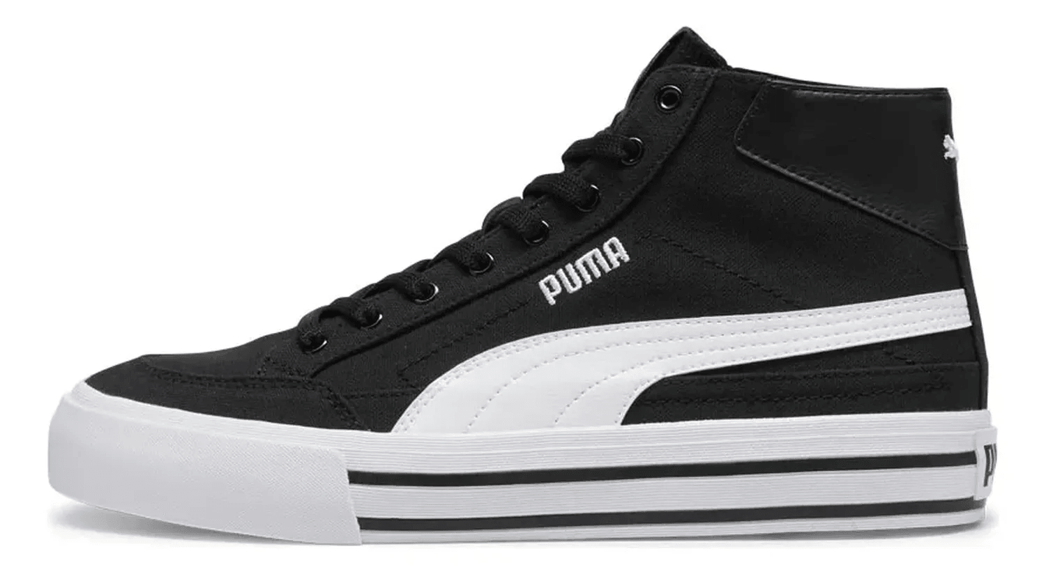 Tenis Puma Caballero Casual Court Classic Vulc Mid 1140071 — imagen 9