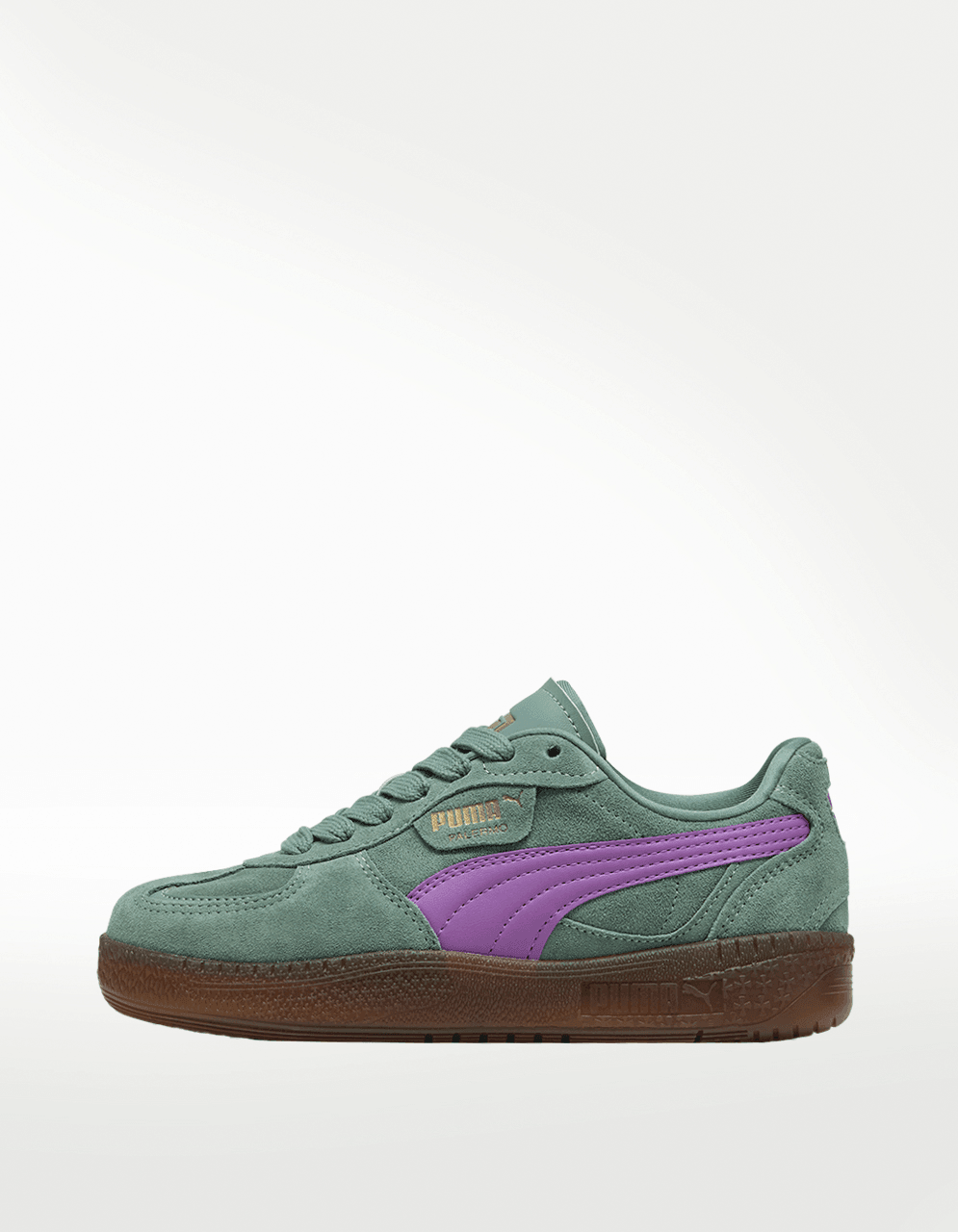 Tenis Puma Palermo Moda Xtra Gum Verde Salvia - Mujer — imagen 2