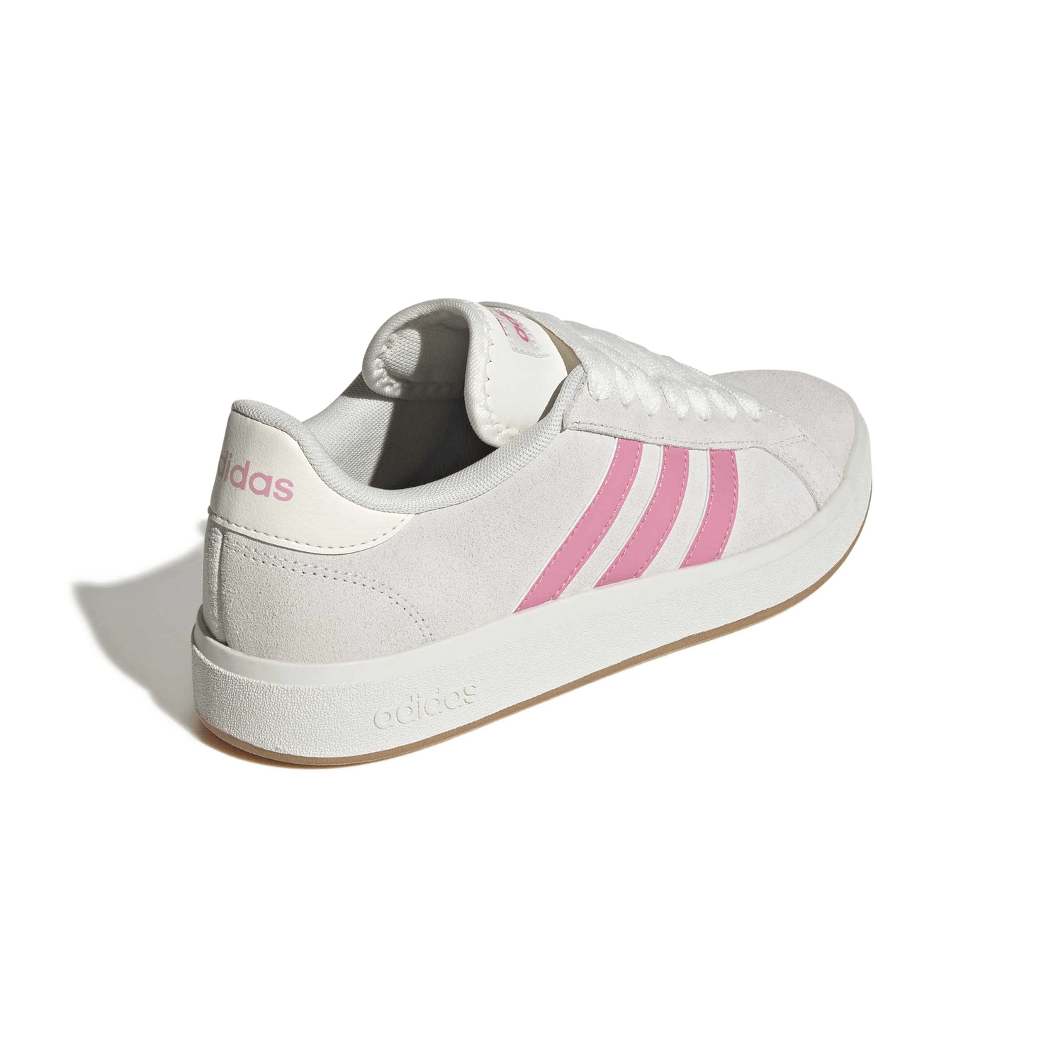 Tenis Adidas Grand Court Dama Casual Gris Mujer — imagen 3
