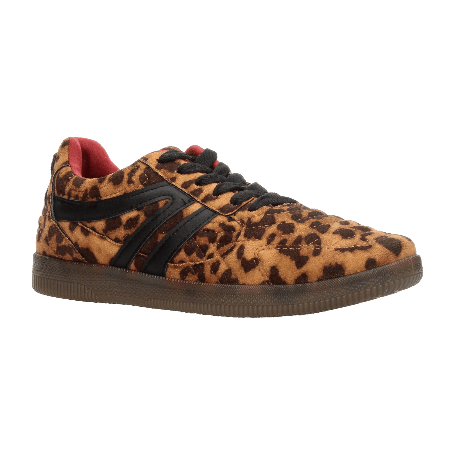 Tenis Efe Dama Animal Print Casual Cintas Cómodo Café Mujer — imagen 2