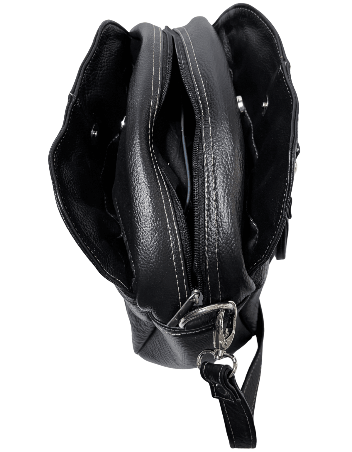 Bolso Hobo De Piel Legitima Genuina Articulos De Piel Legitima Akl Jf24 — imagen 10