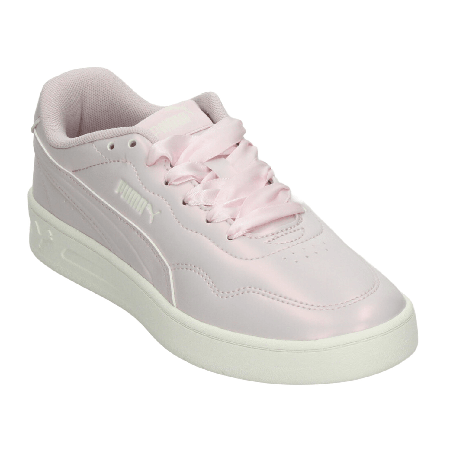 Tenis Puma Court Dama Casual Cómodo Deportivo Lila Mujer — imagen 4