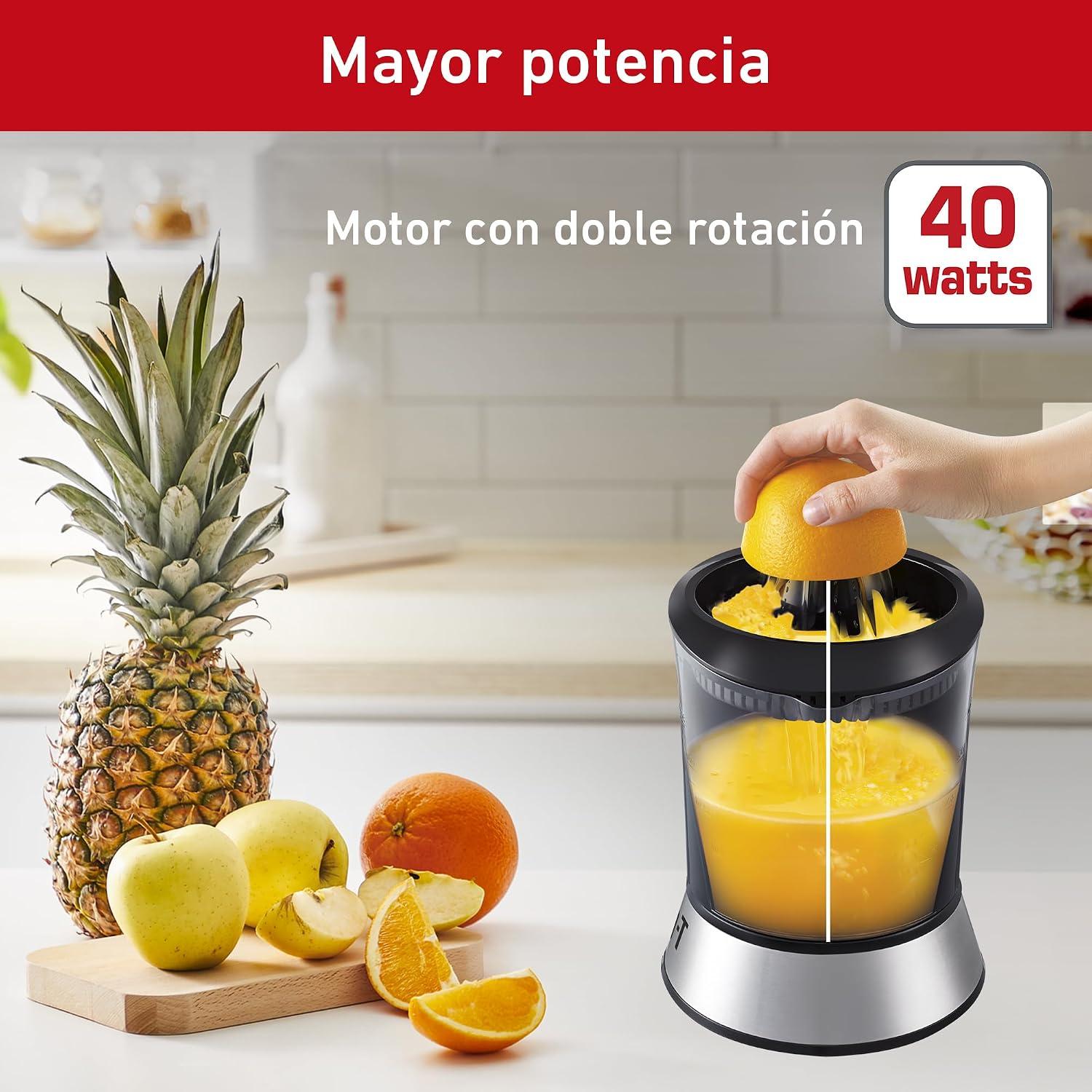 Exprimidor de Cítricos T-Fal ZP200855 1 L 40 W Negro — imagen 4