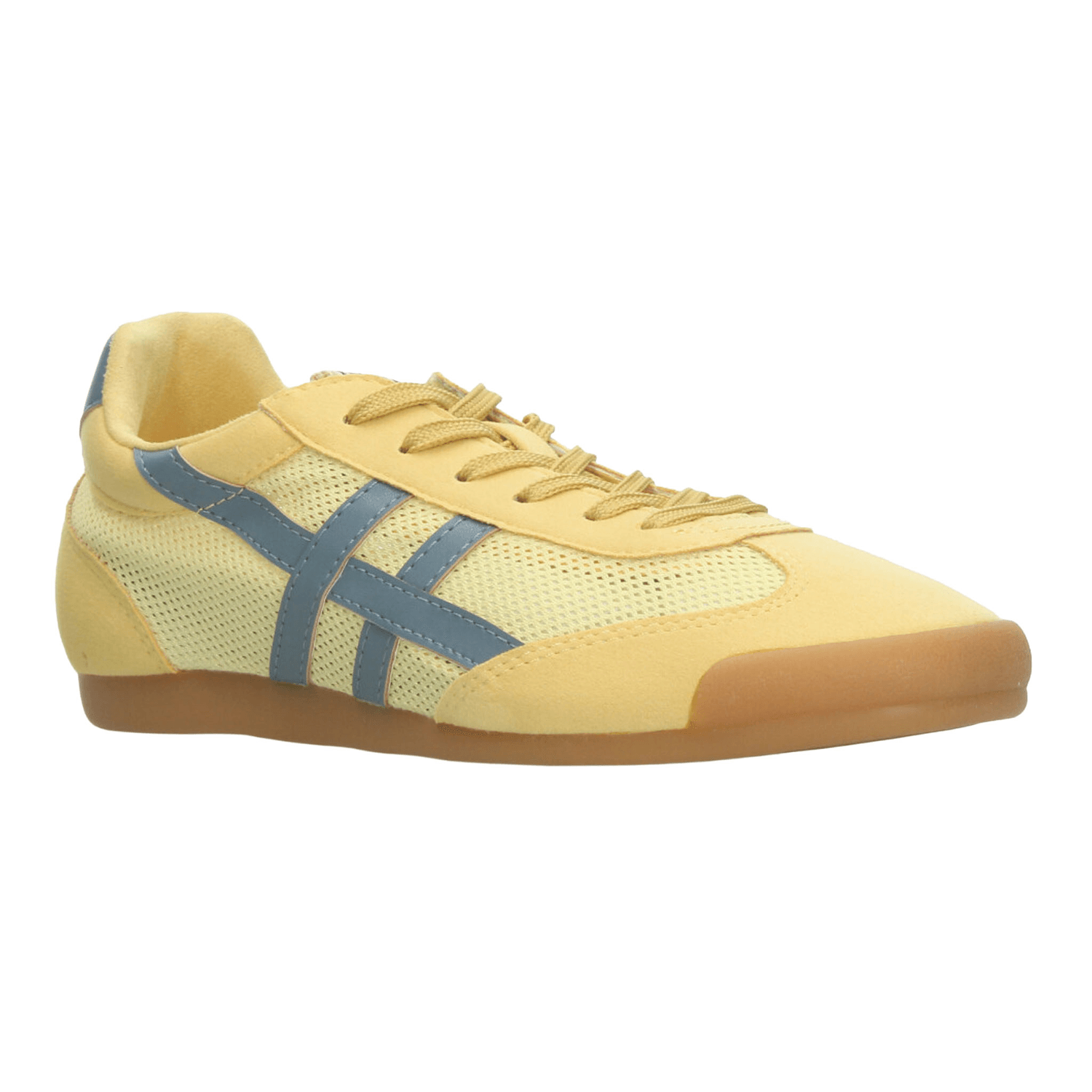 Tenis Corina Dama Amarillo Casual Para Mujer — imagen 3