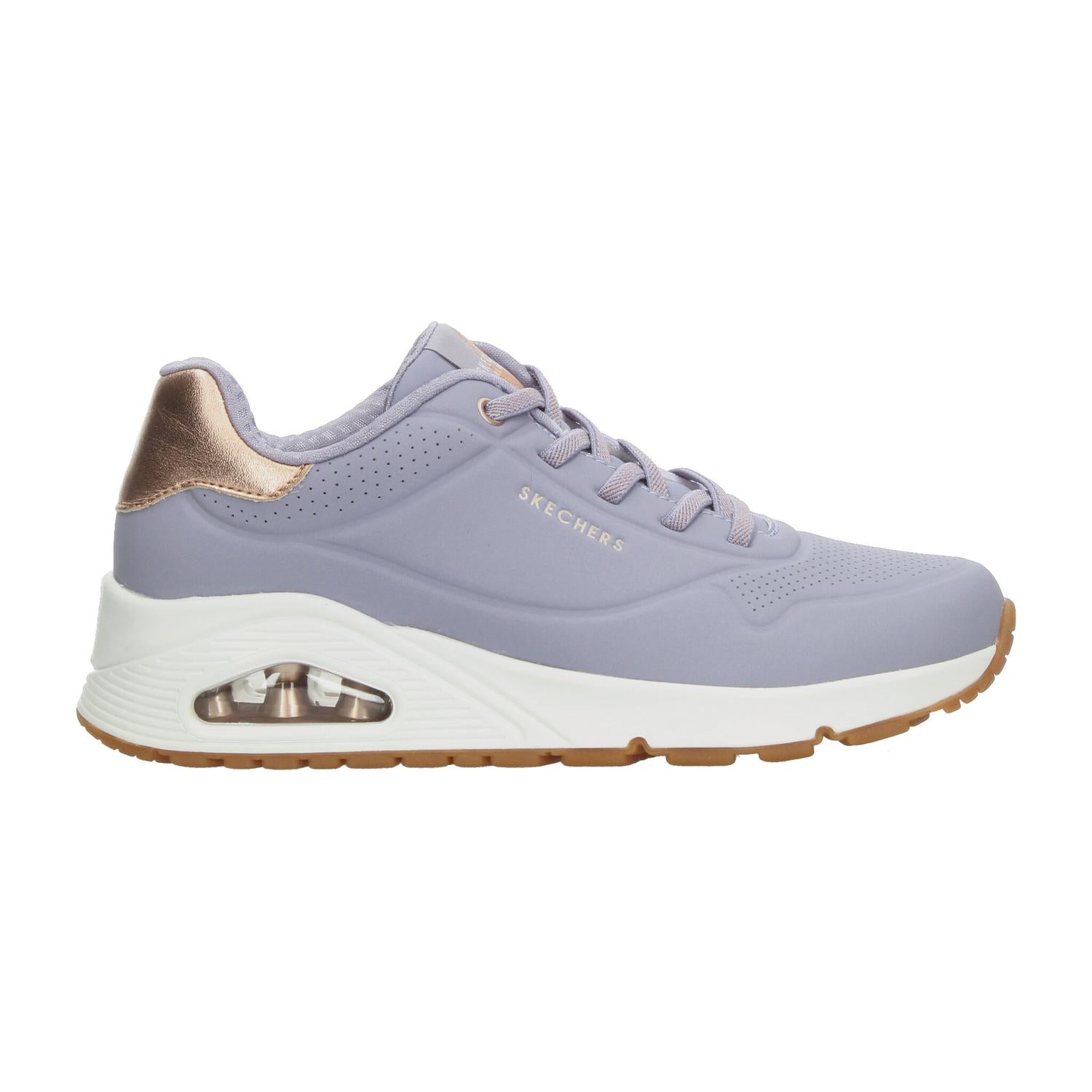 Tenis Dama Skechers Lila Casual Mujer — imagen 2
