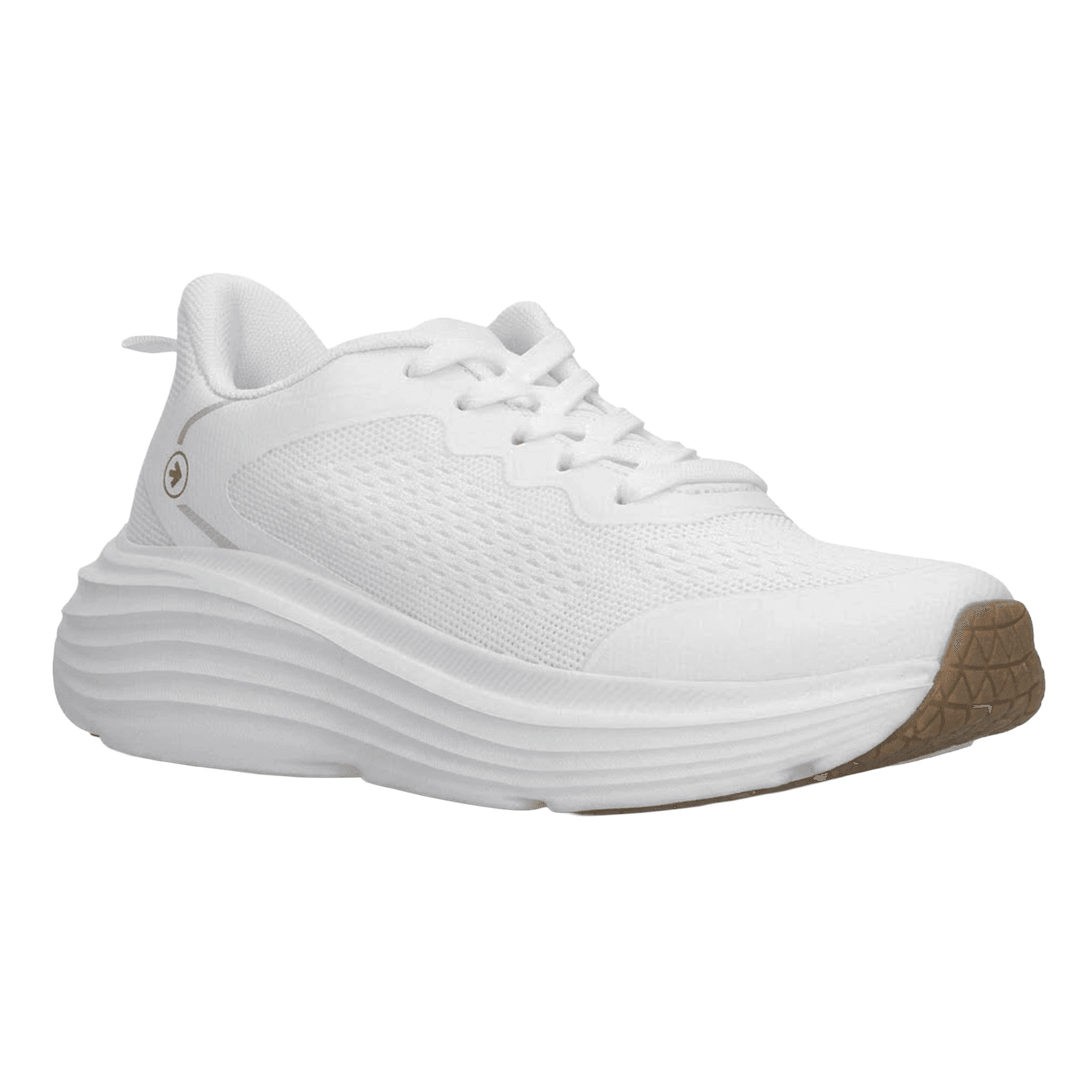 Tenis Berlin Dama Casual Plataforma Cinta Blanco Mujer — imagen 2