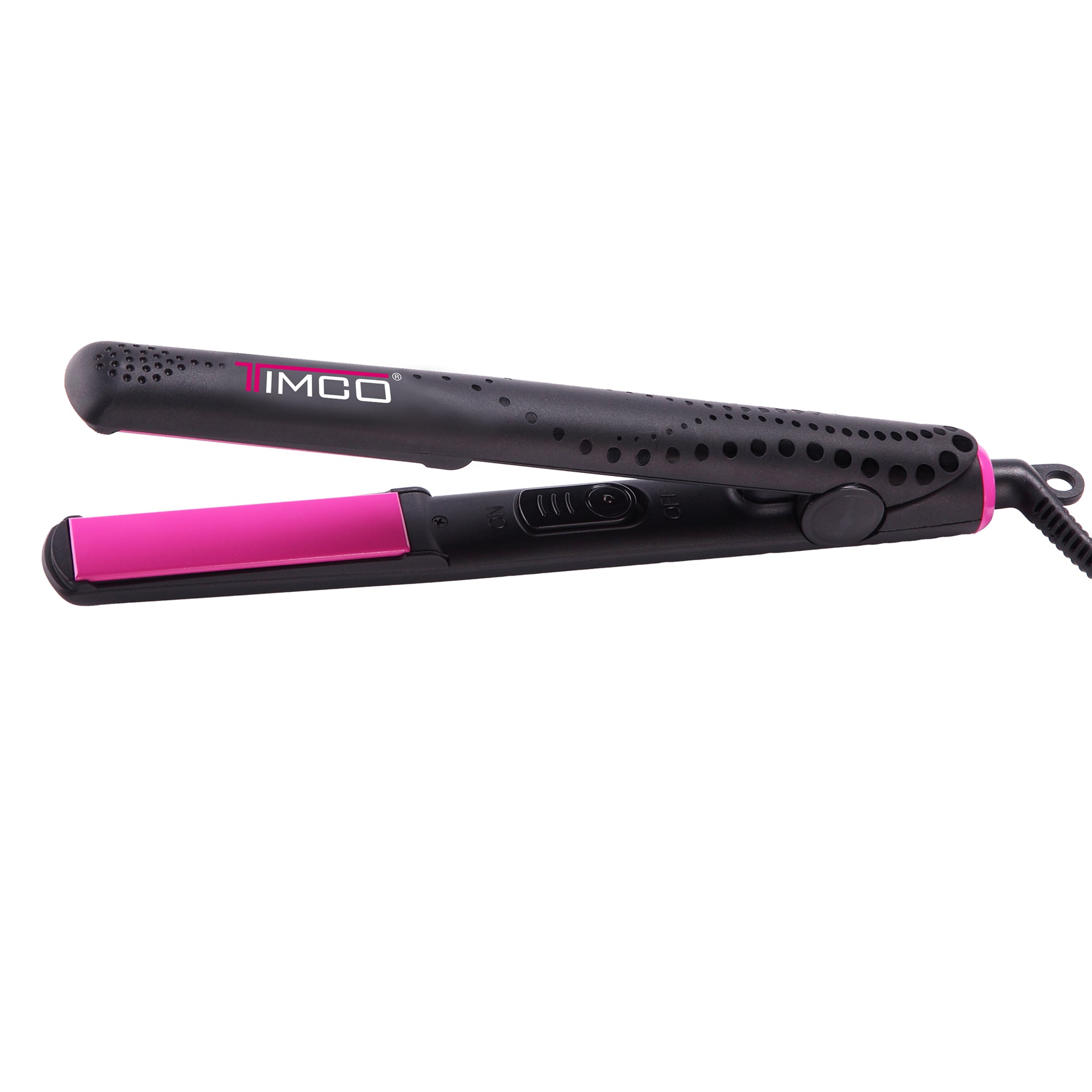 Plancha Alaciadora de Cabello Cer+Ion Placas Flotantes Timco PR-B — imagen 2