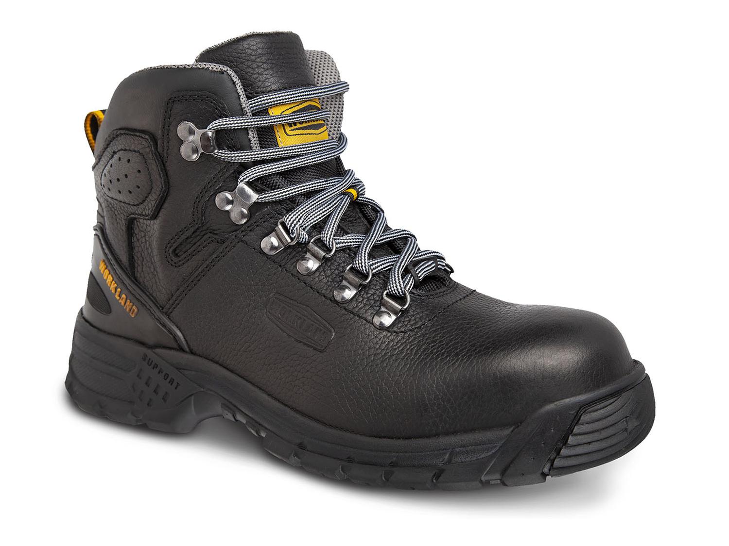 Bota hombre industrial trabajo casquillo WORKLAND 8248 Negro — imagen 1