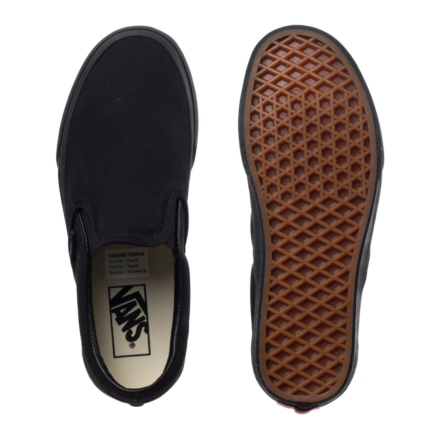 Tenis Vans Classic Slip-On para Hombre. VN000EYEBKA — imagen 7